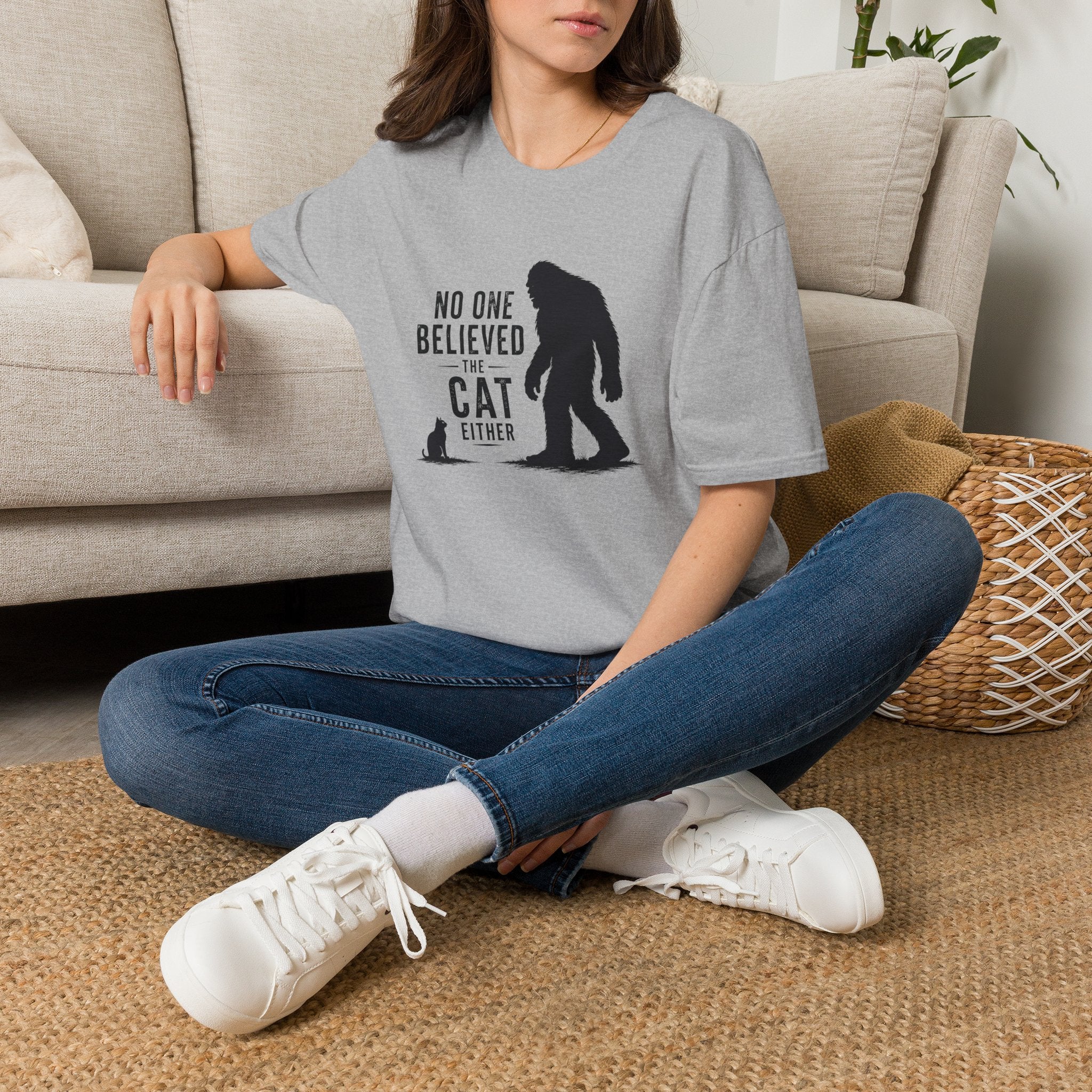 No One Believed the Cat Either T-Shirt