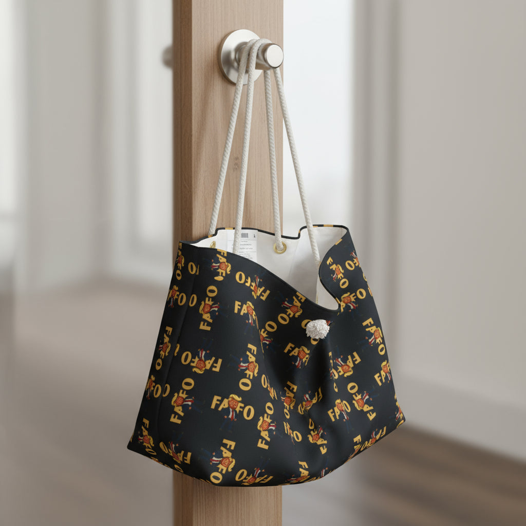 Brazen Political Parody Chic Weekender Bag