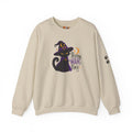 Resting Witch Face Cat Sweatshirt | Halloween Witch Cat Crewneck