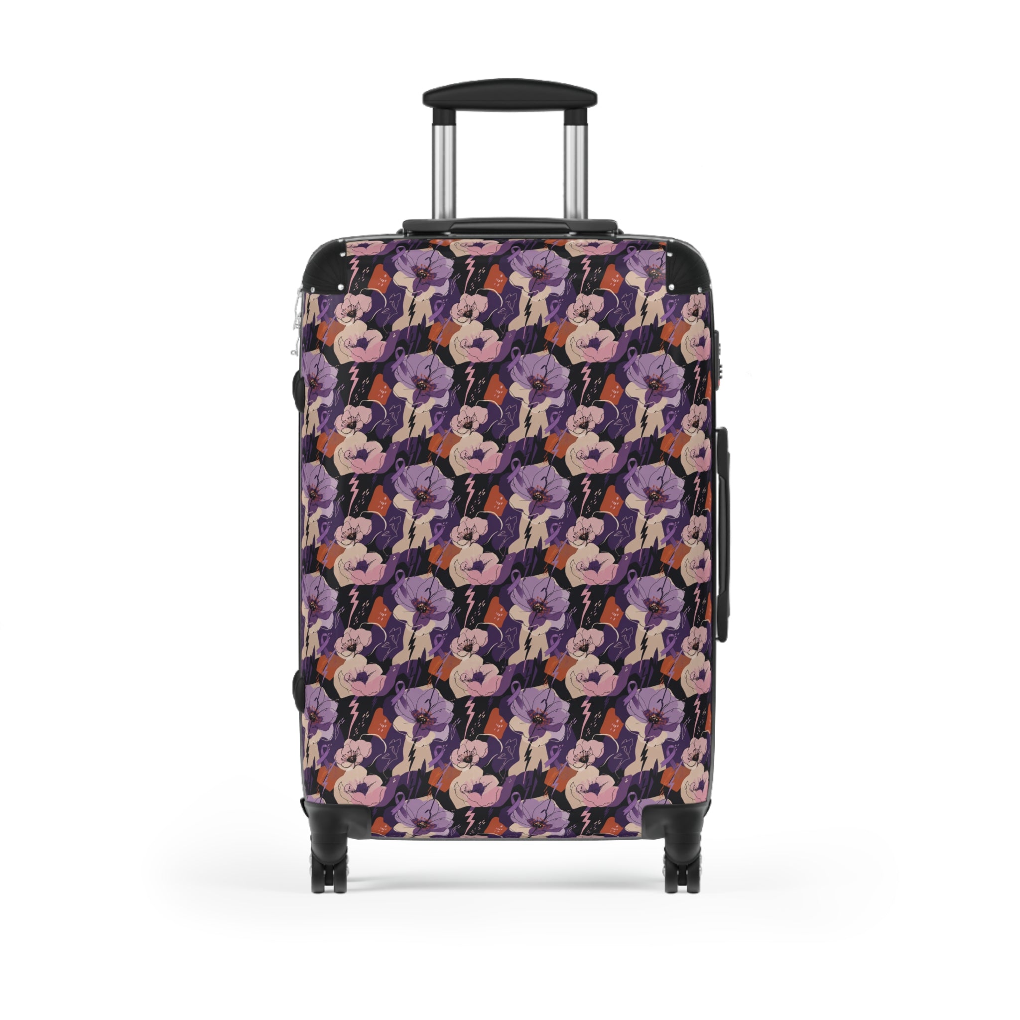 Electric Bloom Epilepsy Awareness Hard-Shell Suitcase