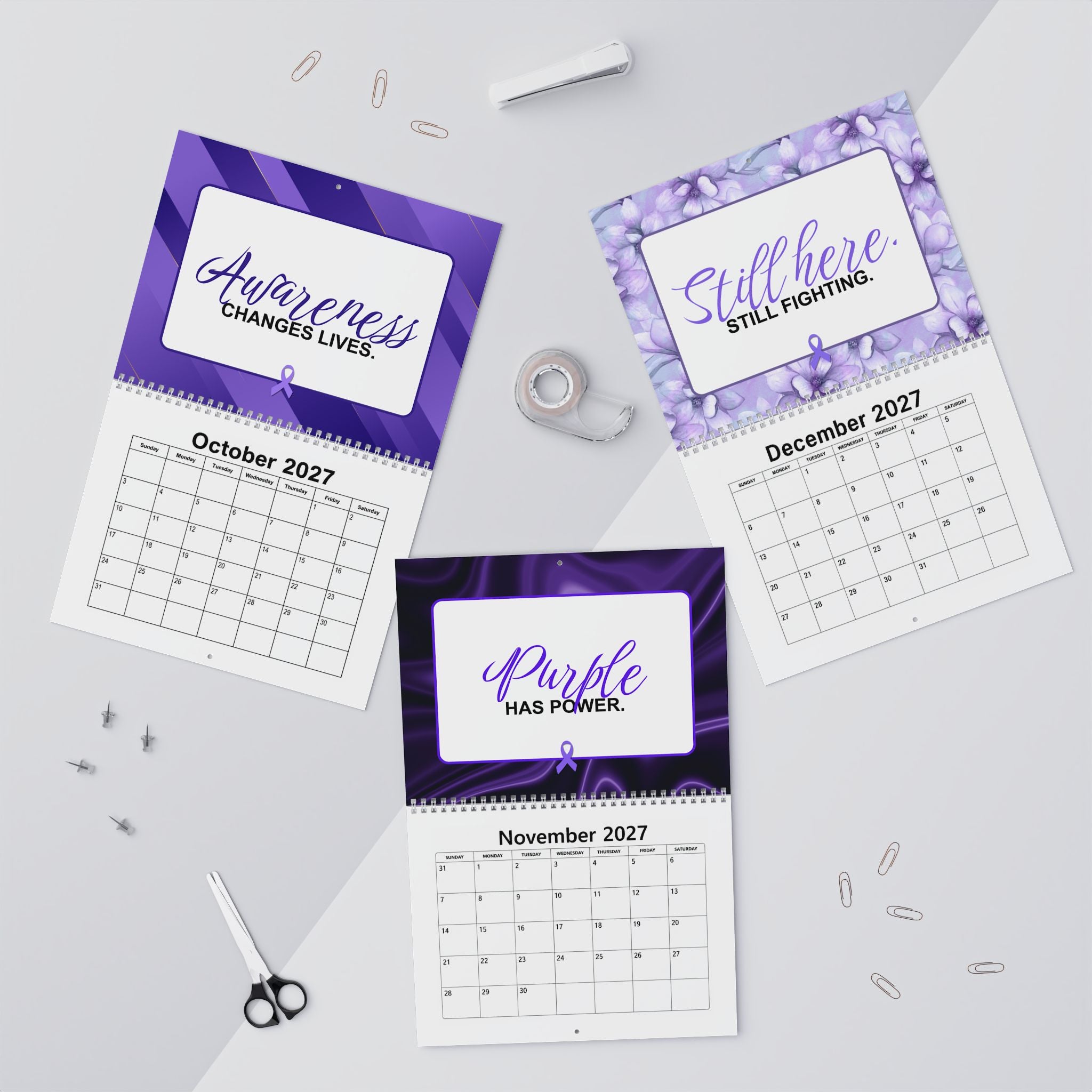 The Epilepsy Warrior Calendar 2027