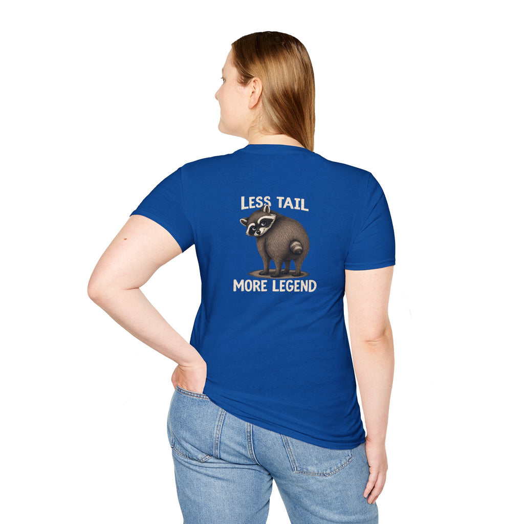 Less Tail, More Legend Jimothy Raccoon T-Shirt