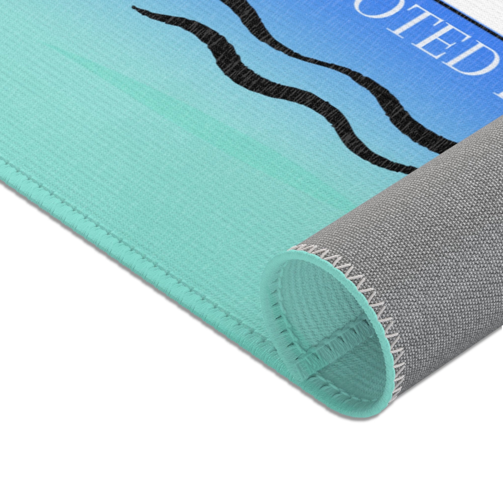 Gulf of Mexico Area Rug - Coastal Decor Printify