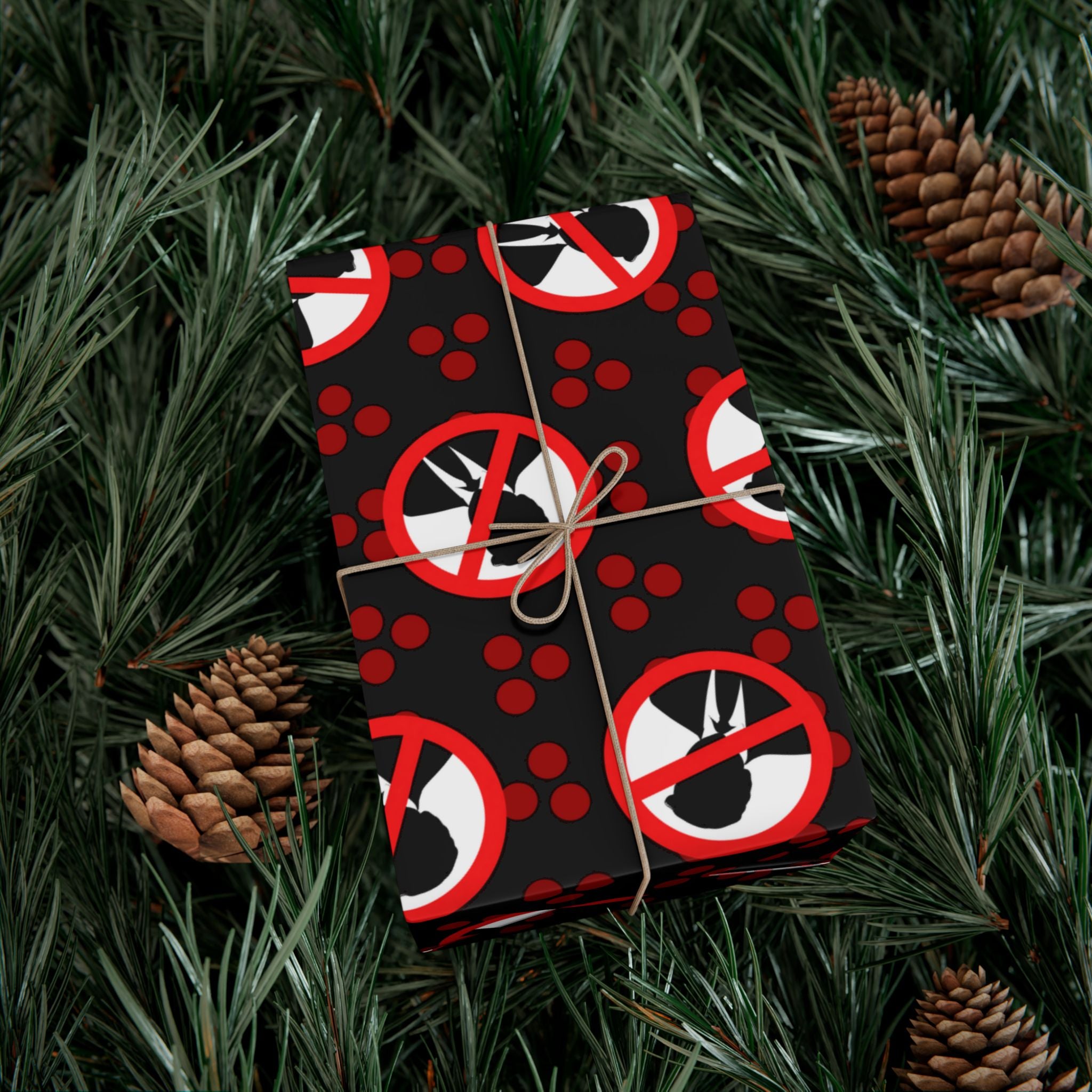 “Absolutely Not” Novelty Gift Wrap – Loud Opinions, Quiet Packaging