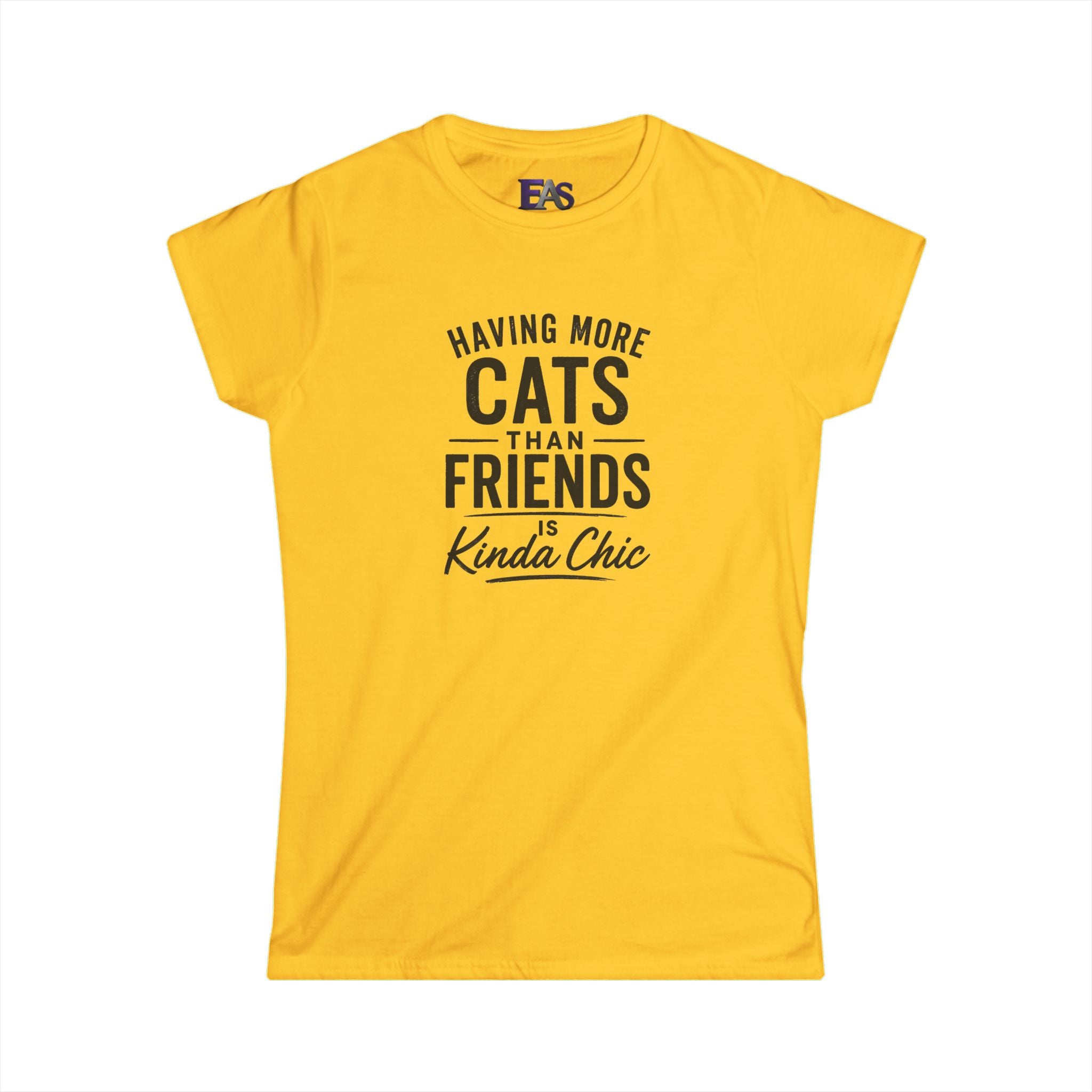 Having More Cats Than Friends Is Kinda Chic Women’s T-Shirt