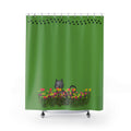 Garden Watch Cat Shower Curtain
