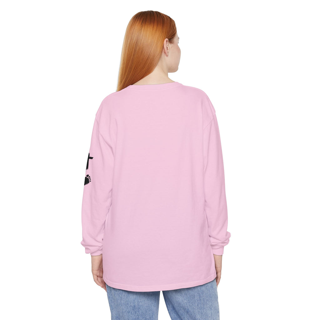 Jesus Loves You. Bigfoot’s Undecided. Long Sleeve Shirt