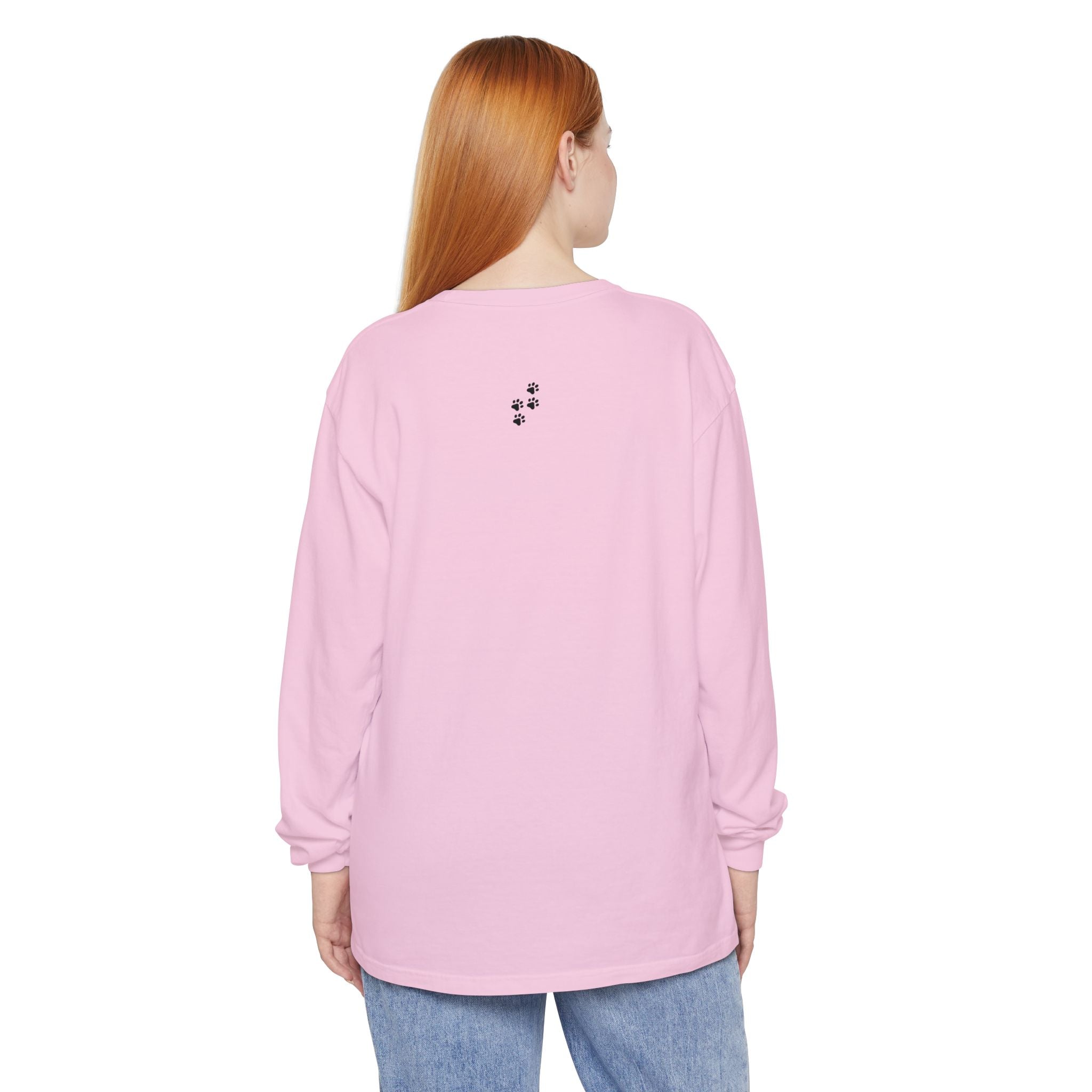 Napathy Cat Long Sleeve Shirt | Funny Sleepy Cat Graphic Tee