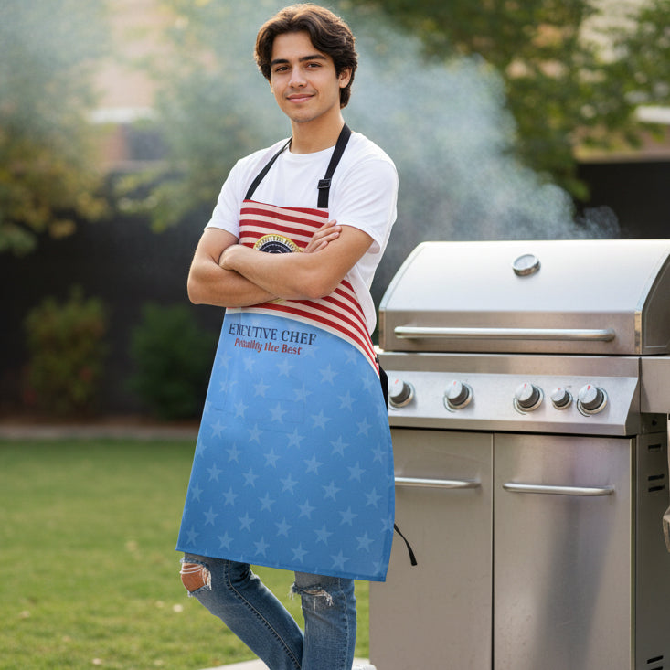 Executive Chef: Probably the Best — Political Parody Apron