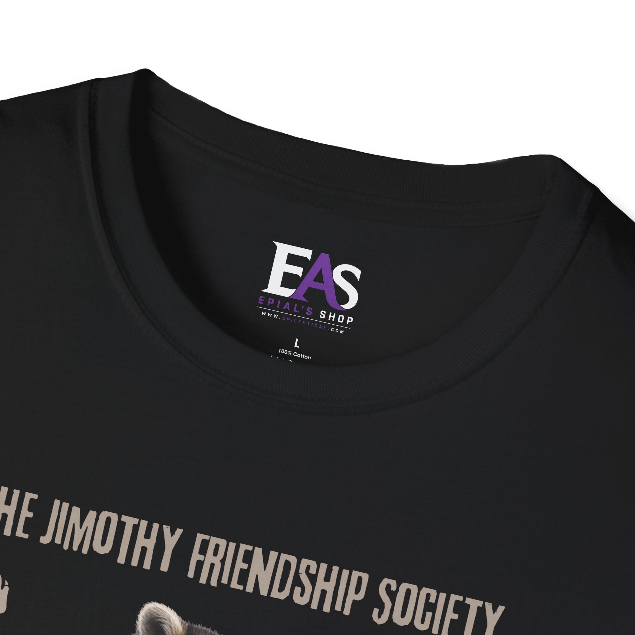 The Jimothy Friendship Society T-Shirt | Raccoon and Kitten Tee