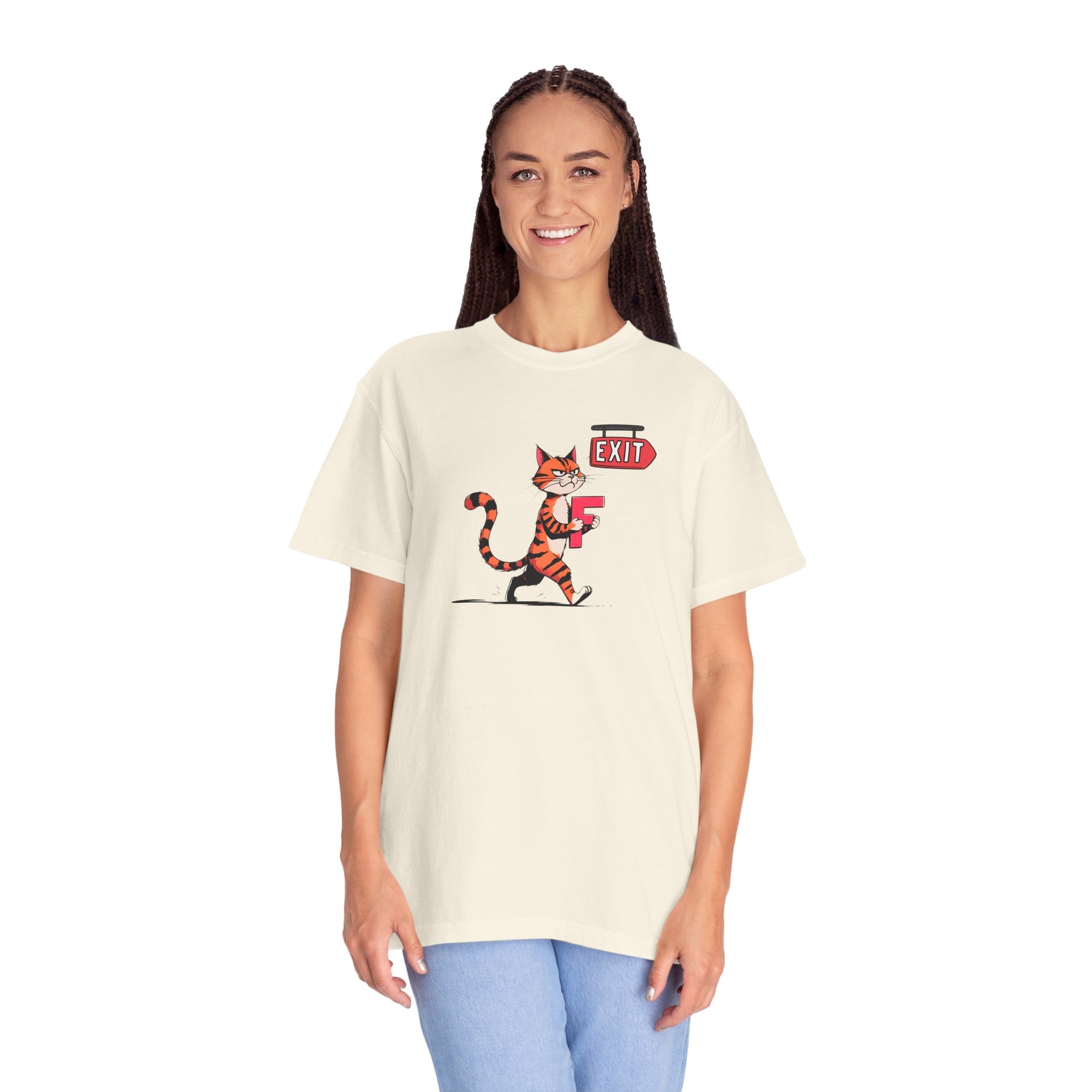 Getting the F Outta Here Unisex Garment-Dyed T-shirt