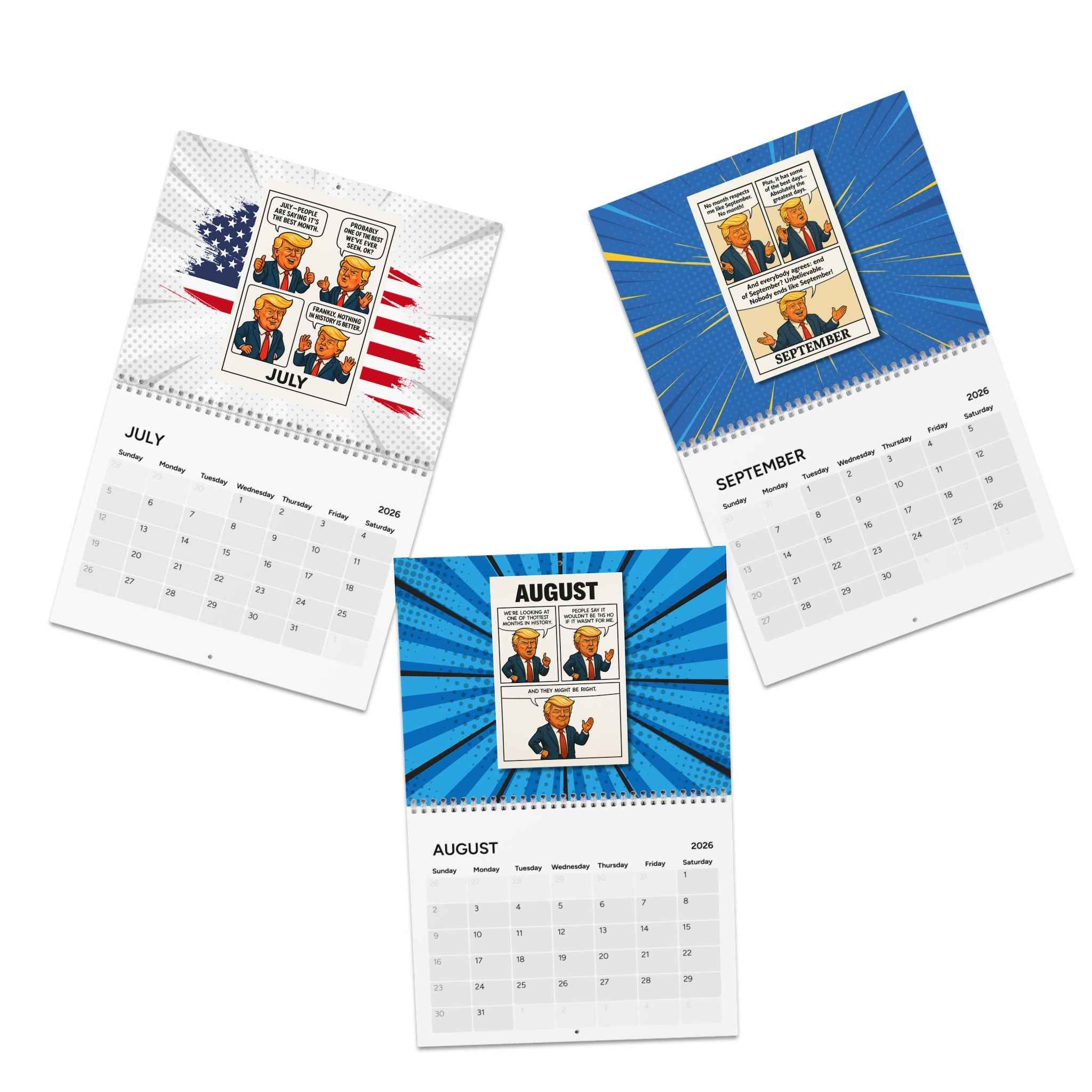 The Greatness Chronicles: 2026 Comic Calendar