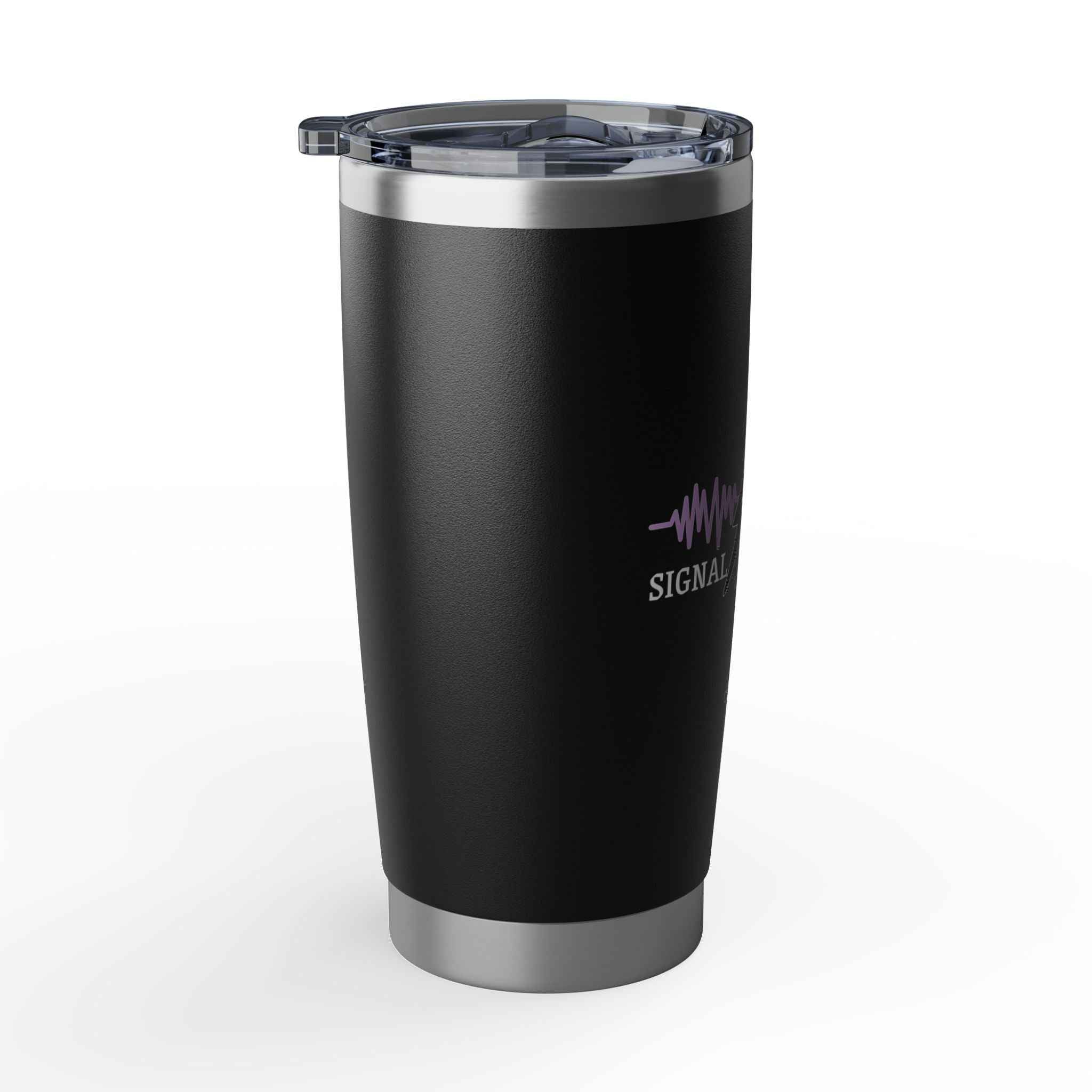 Signal Interference 20oz Stainless Steel Tumbler – Epilepsy Awareness Travel Cup
