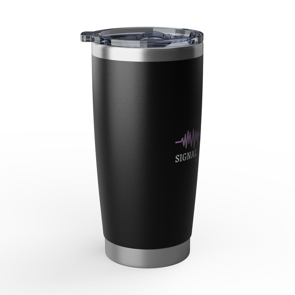 Signal Interference 20oz Stainless Steel Tumbler – Epilepsy Awareness Travel Cup