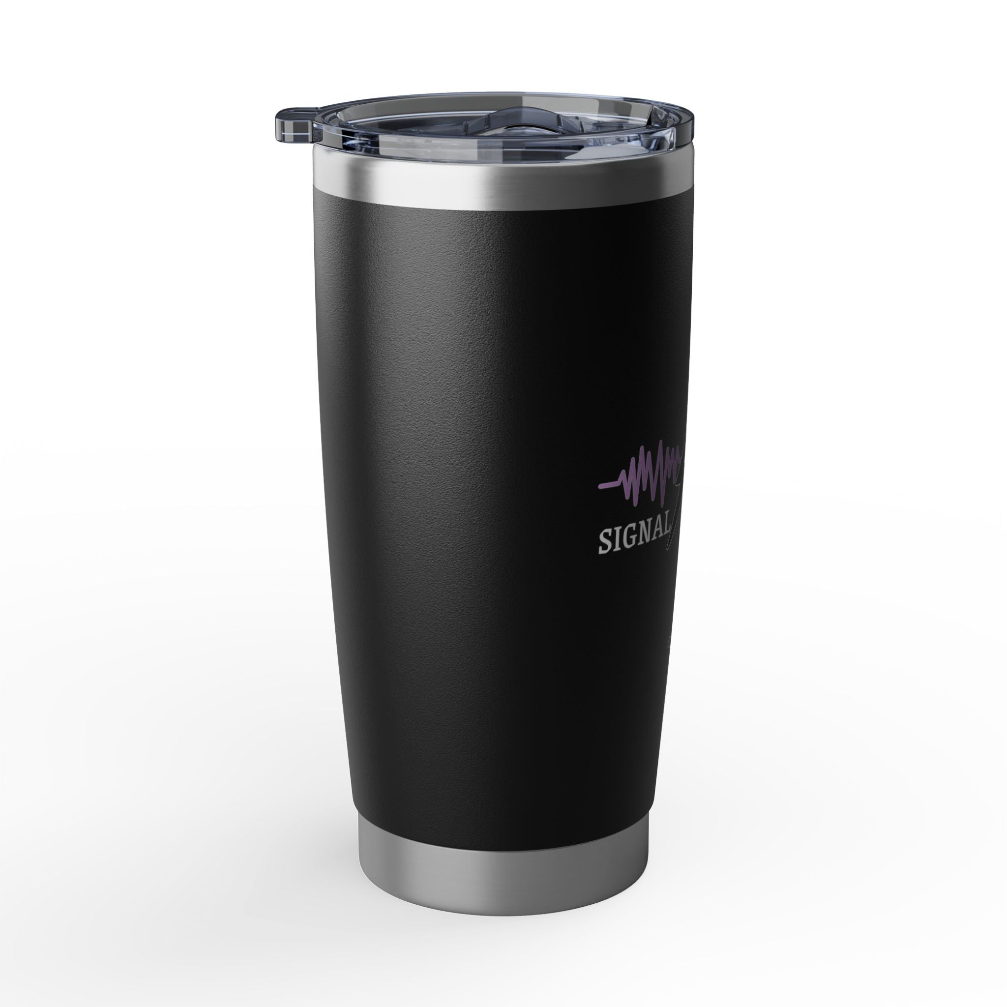 Signal Interference 20oz Stainless Steel Tumbler – Epilepsy Awareness Travel Cup