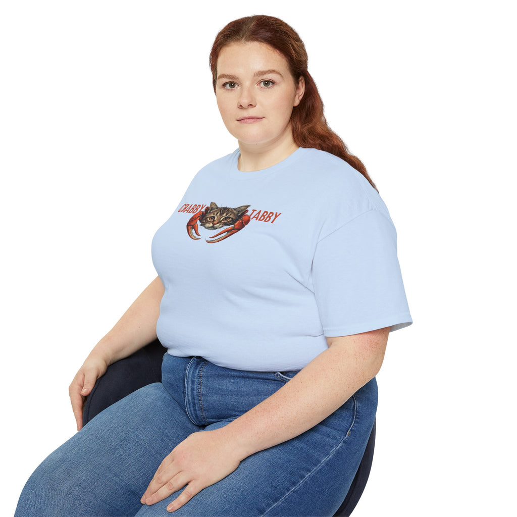 Crabby Tabby Cat Lover Unisex Tee