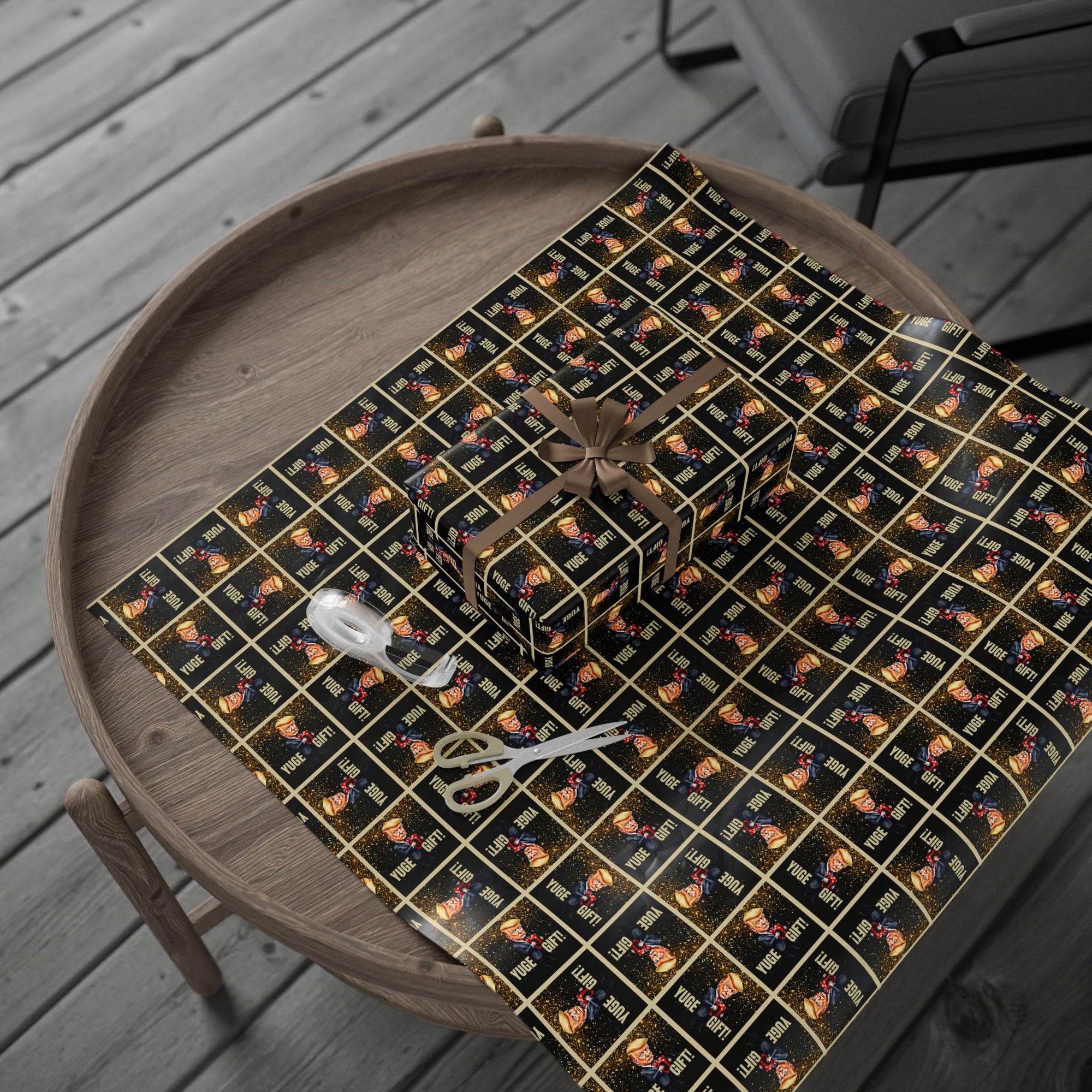 Trump's Yuge Gift All Occasion Wrapping Paper