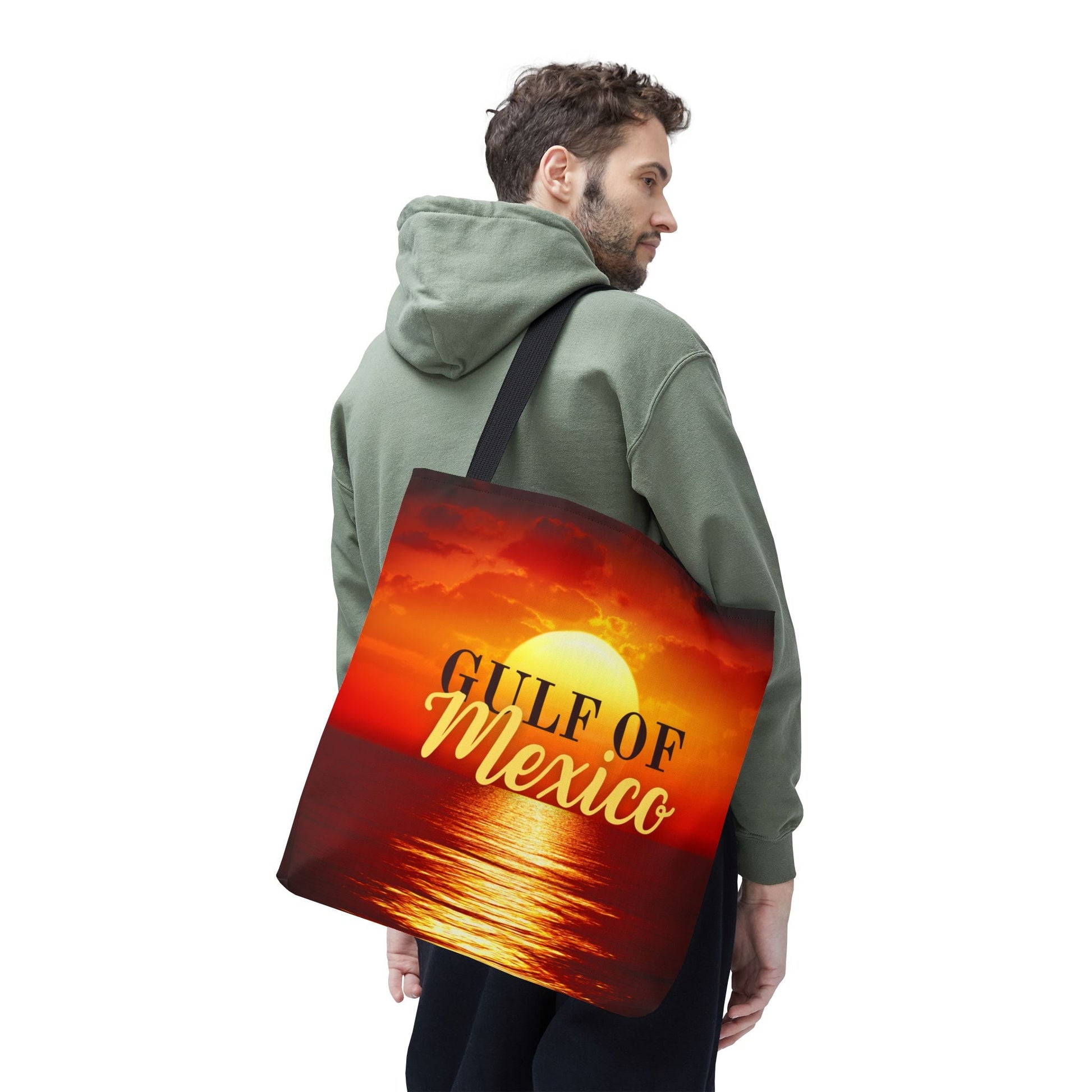 Gulf of Mexico Sunset Tote Bag - Chic Beach Accessory Printify