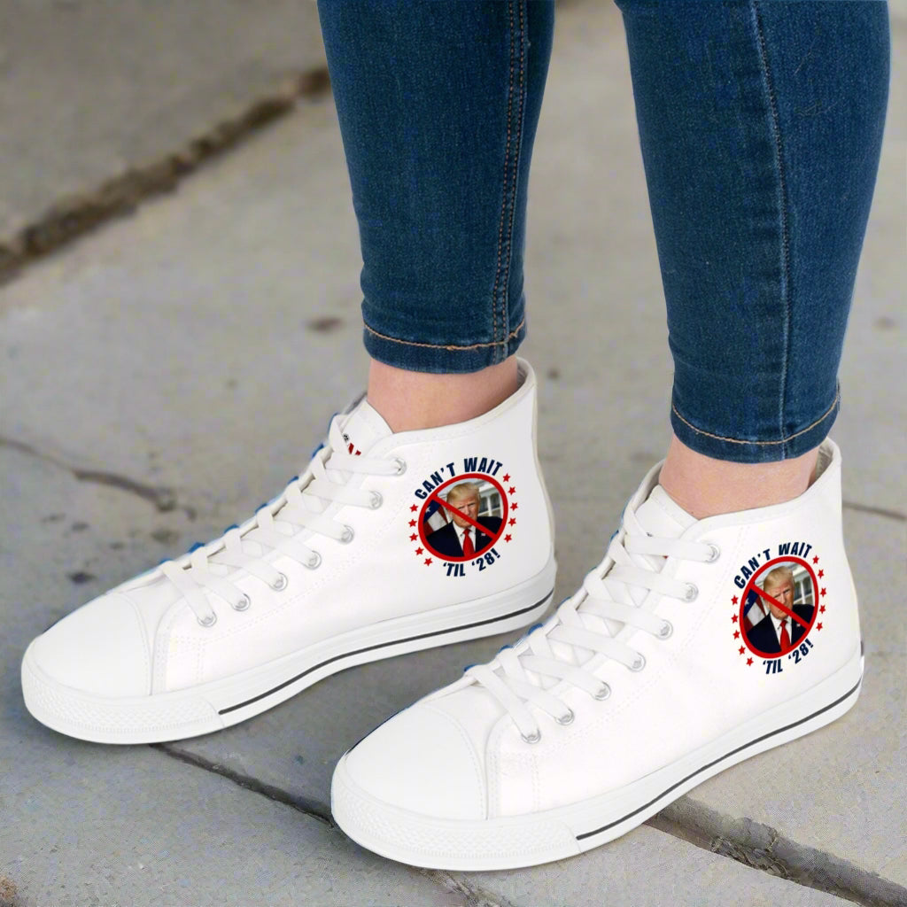 Can't Wait 'Til '28 Women's High Top Sneakers