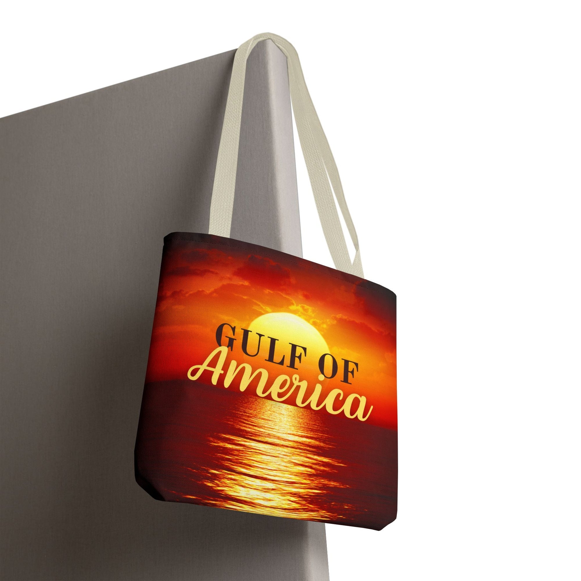 Gulf of America Sunset Tote Bag - Chic Beach Accessory Printify
