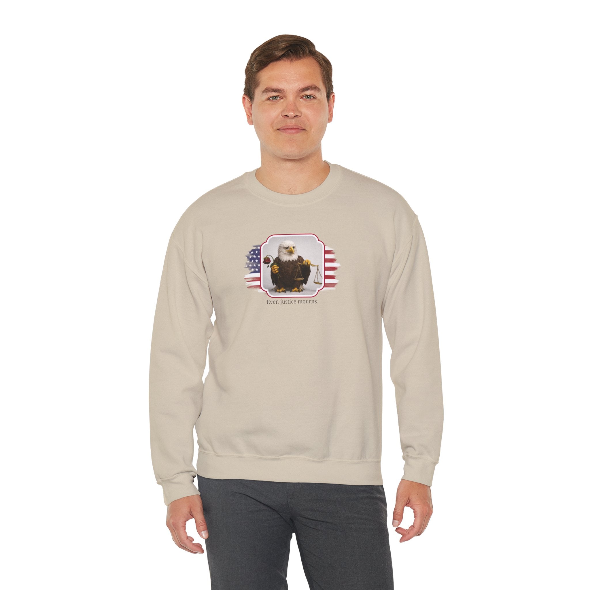 Even Justice Mourns Political Parody Sweatshirt