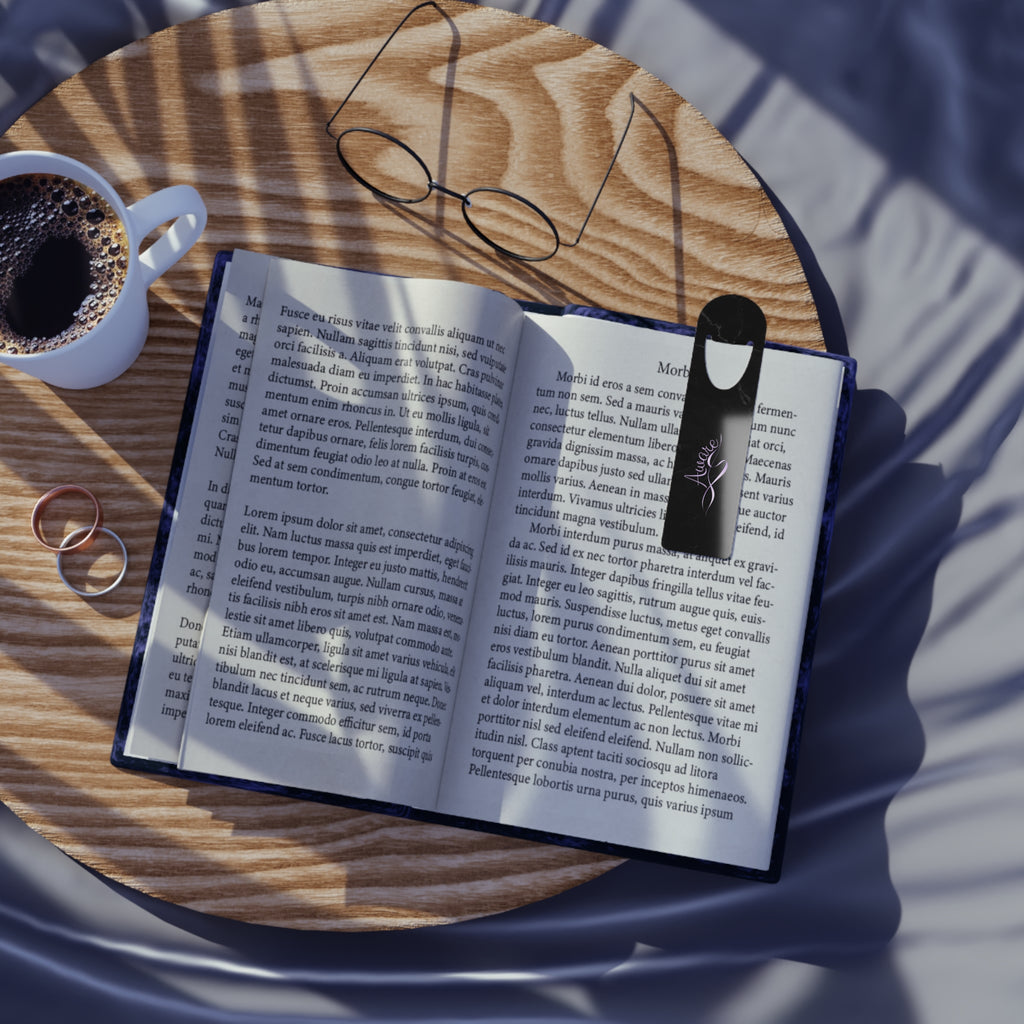 Aware | Epilepsy Awareness Aluminum Bookmark