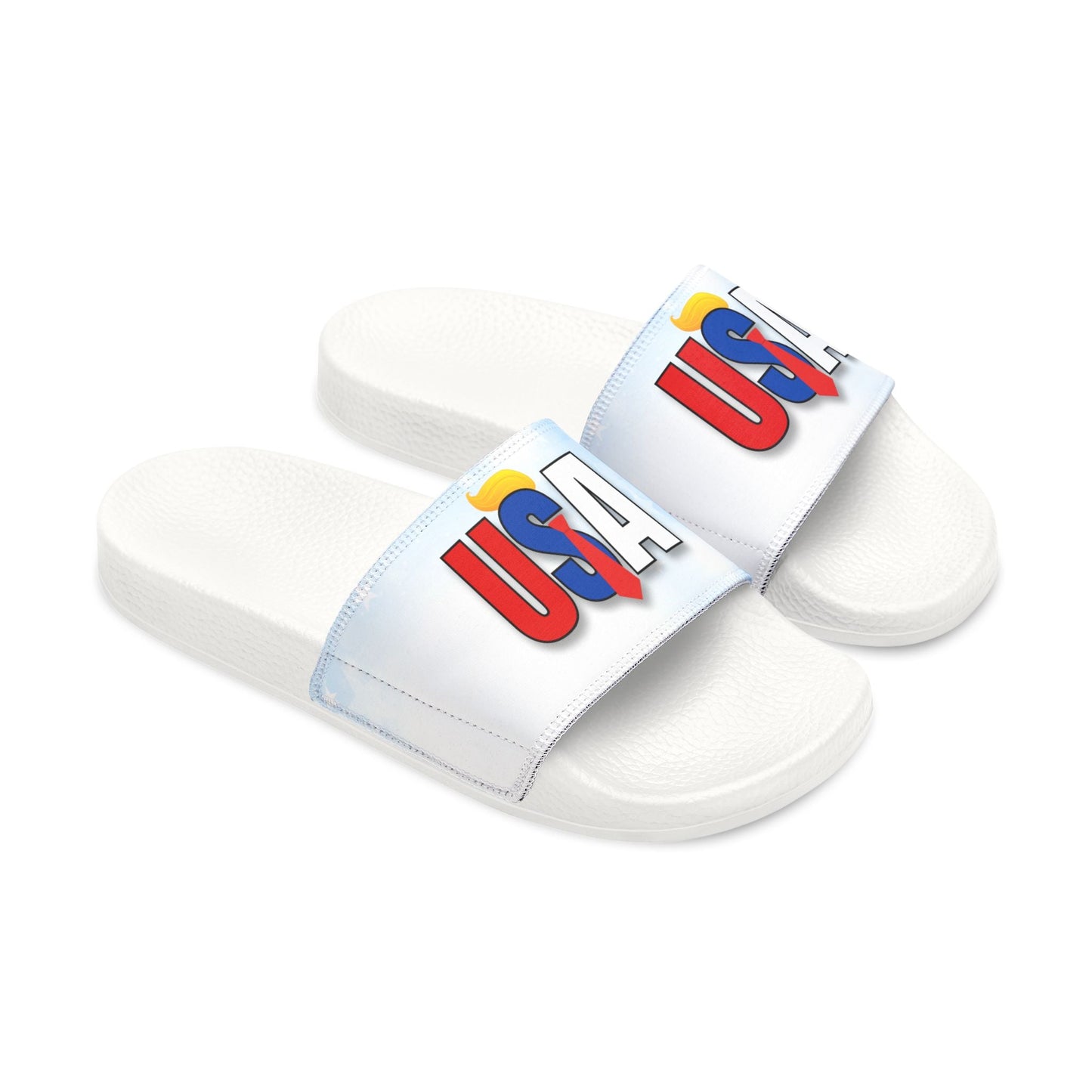 USA Graphic Men's Sandals - Summer Comfort with Removable Straps Printify