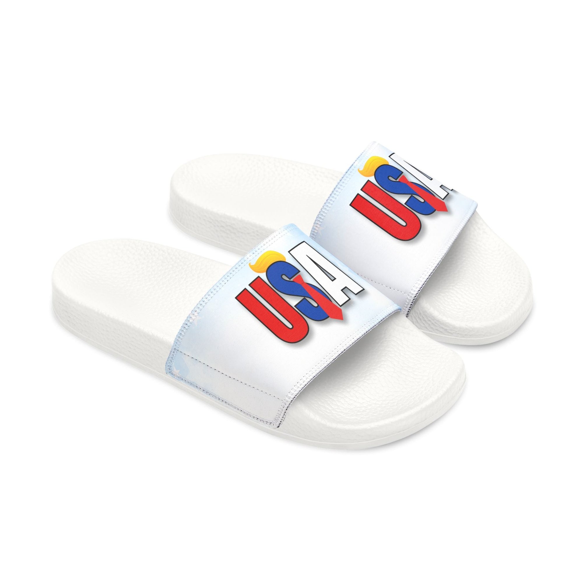 USA Graphic Men's Sandals - Summer Comfort with Removable Straps Printify