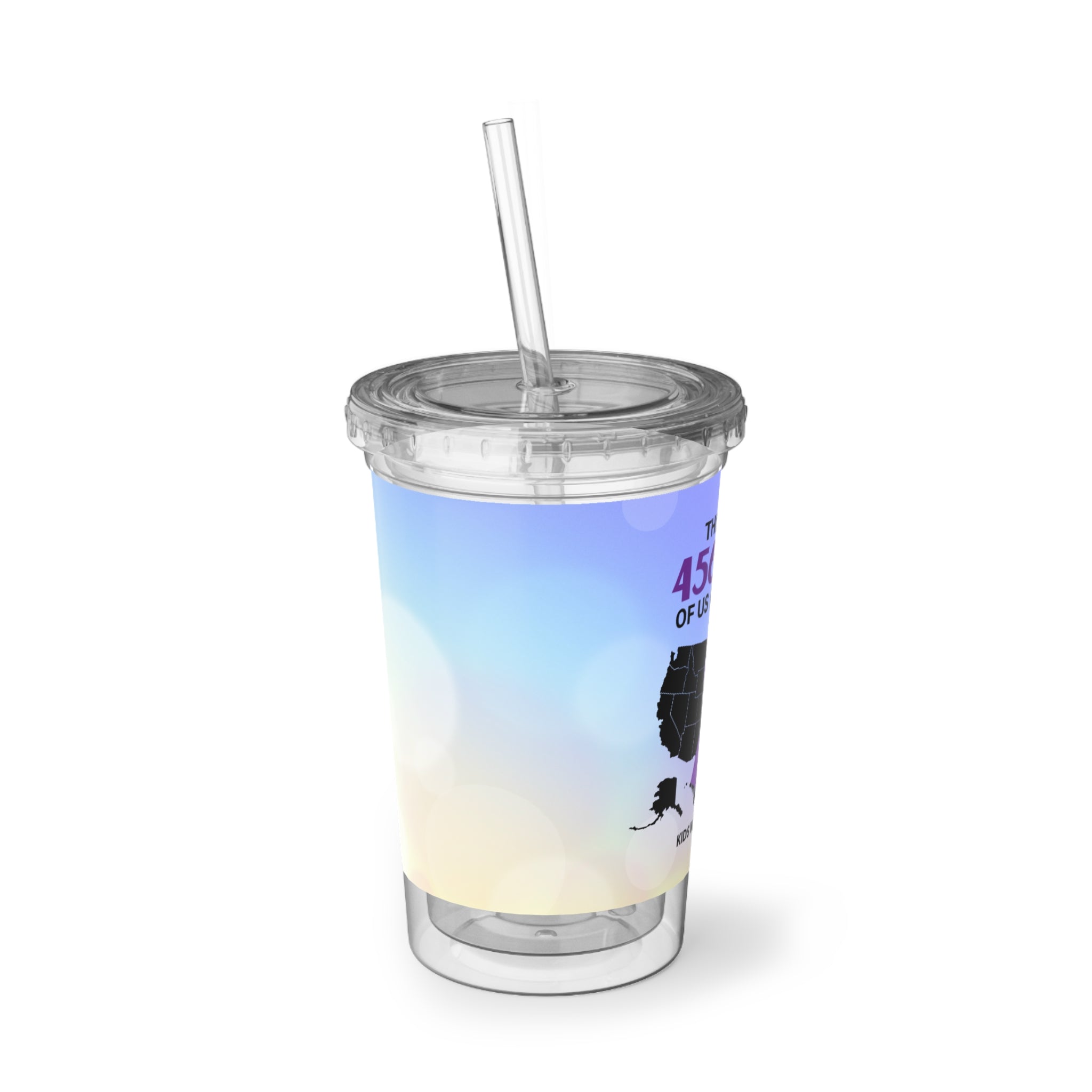 Kid's Epilepsy Awareness Suave Acrylic Cup - EpiAl's Shop