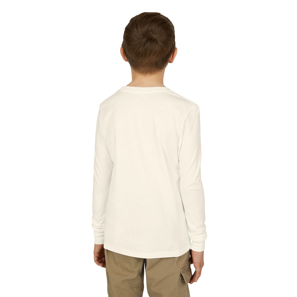 Ghost, Bigfoot & Black Cat Youth Long Sleeve T-Shirt