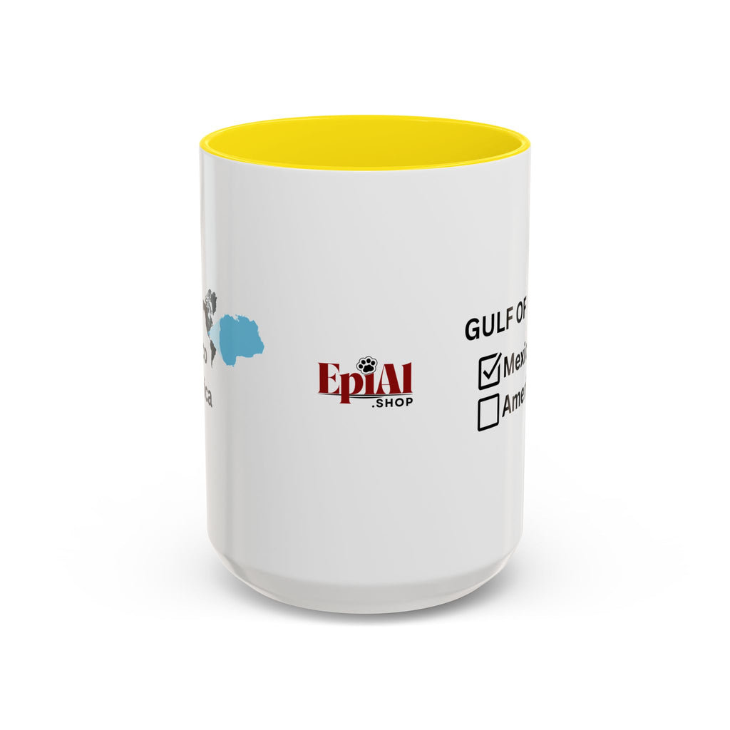 Gulf of Mexico Checkbox Accent Coffee Mug