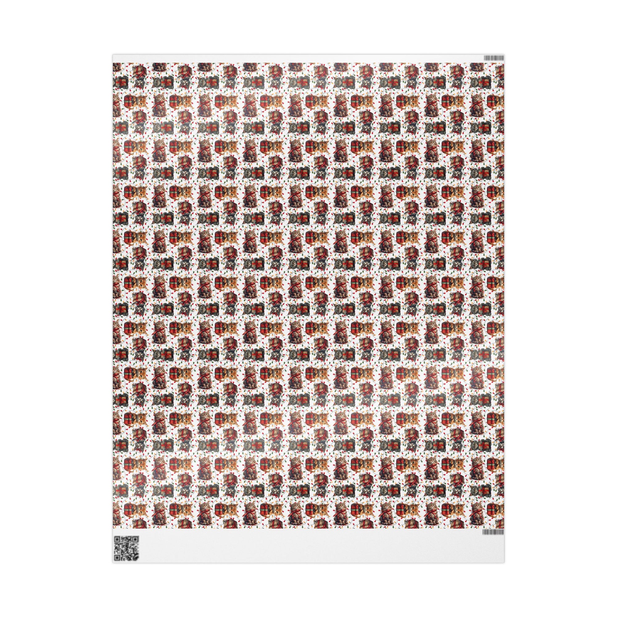 Festive Kitties Christmas Wrapping Paper