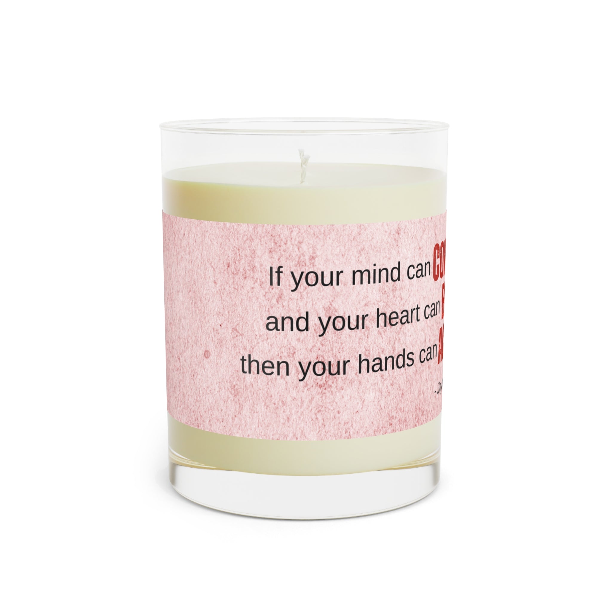 Photo depicting the ​Perception Scented Candle - Full Glass, 11oz from EpiAl's Shop.