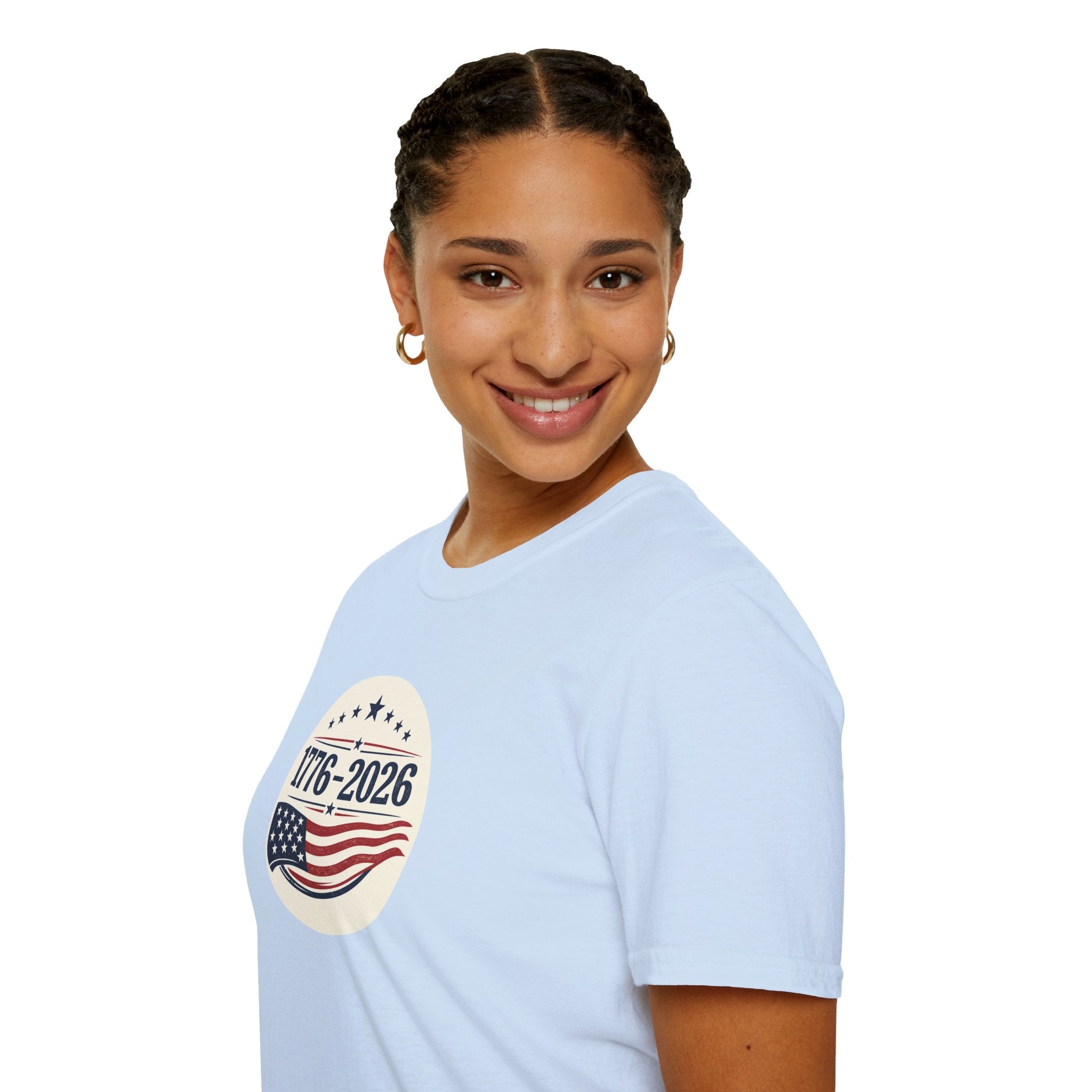 1776–2026 Patriotic T-Shirt | Vintage Americana USA Anniversary Tee