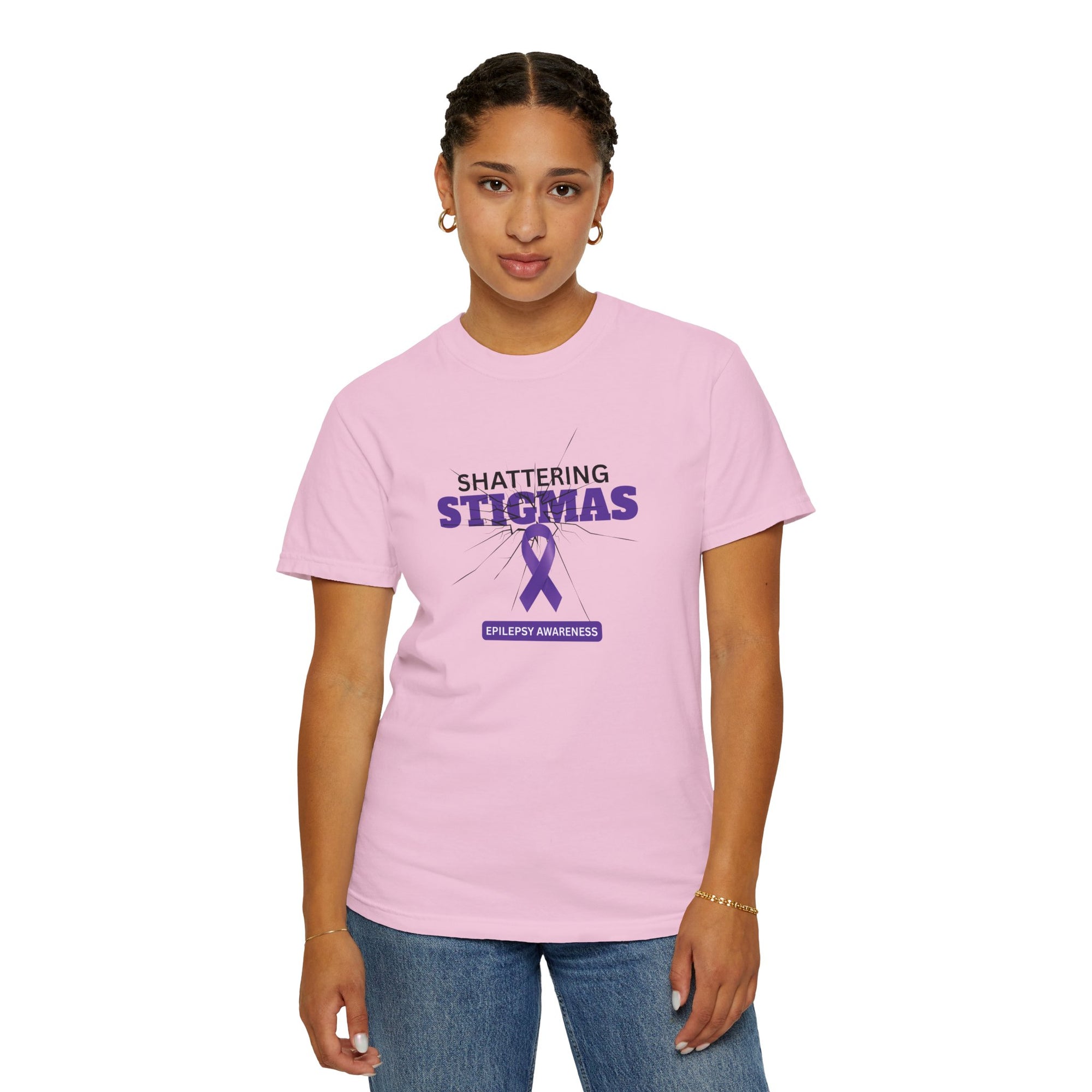 Epilepsy Awareness Unisex Garment-Dyed T-Shirt - Shattering Stigmas
