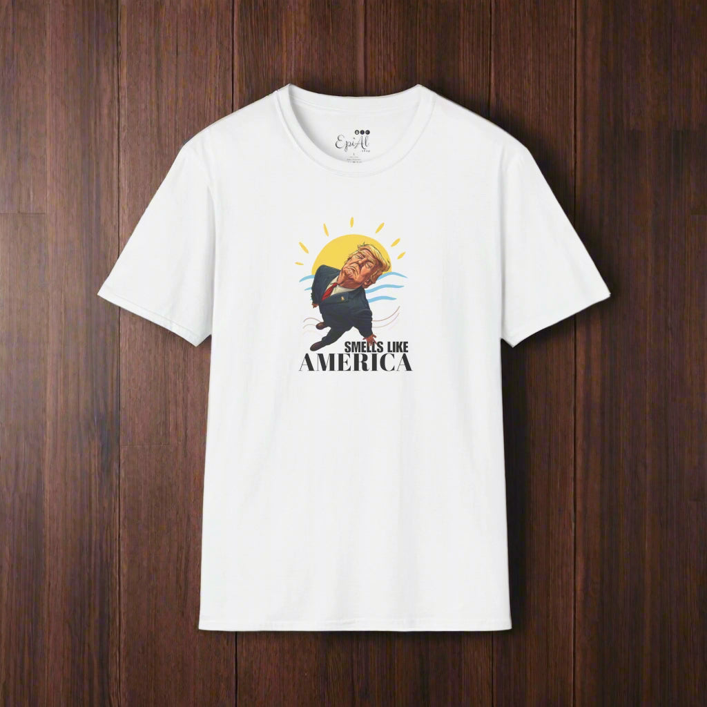 American Gulf "Smells like America" Unisex Graphic T-Shirt