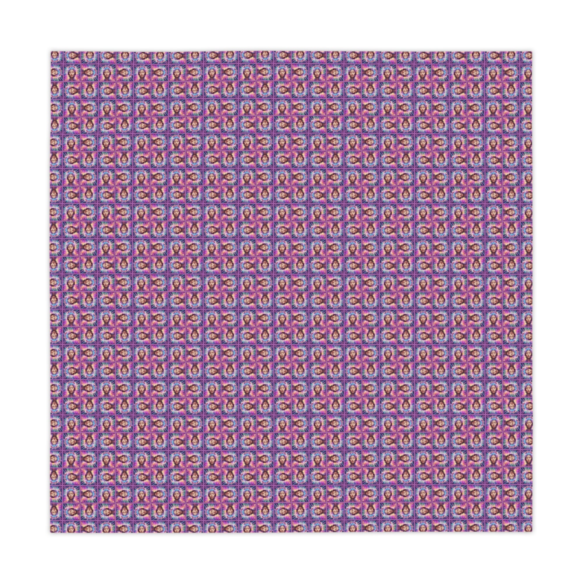 Colorful Brain Epilepsy Awareness Tablecloth