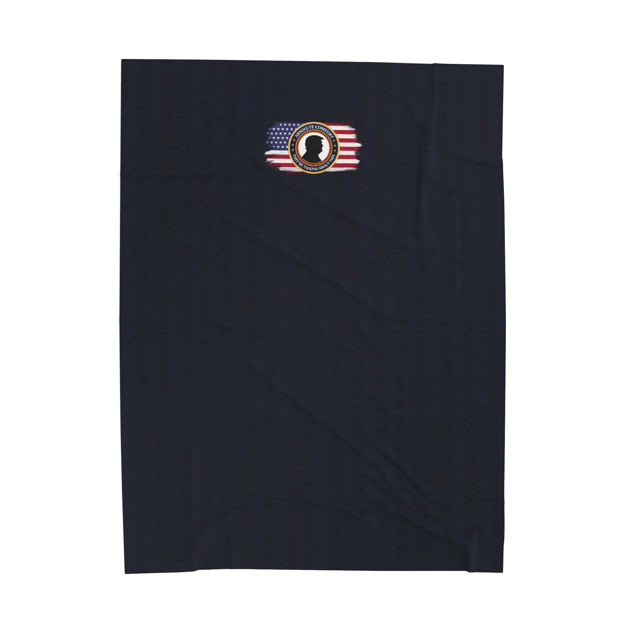 Absolute Comfort Political Parody Throw Blanket – Cozy Satire Statement Blanket