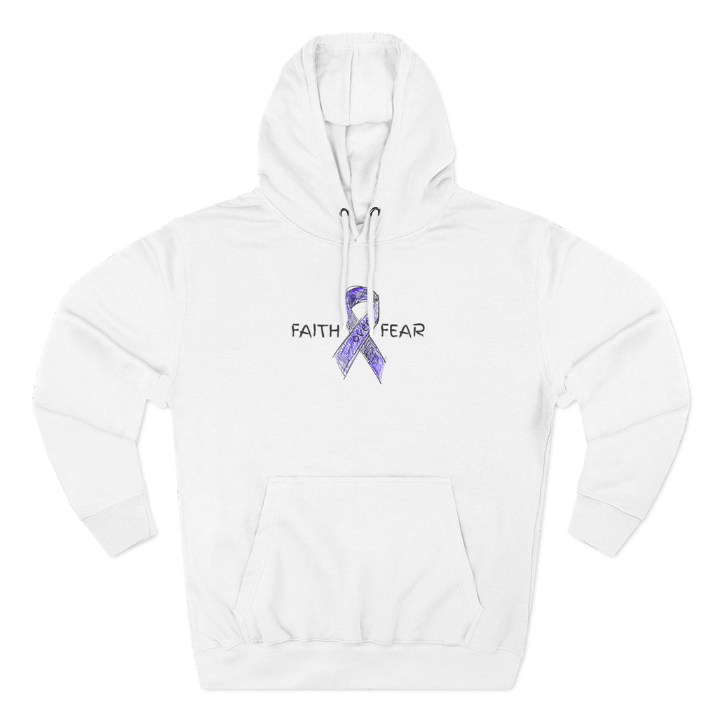 Faith Over Fear Epilepsy Awareness Hoodie