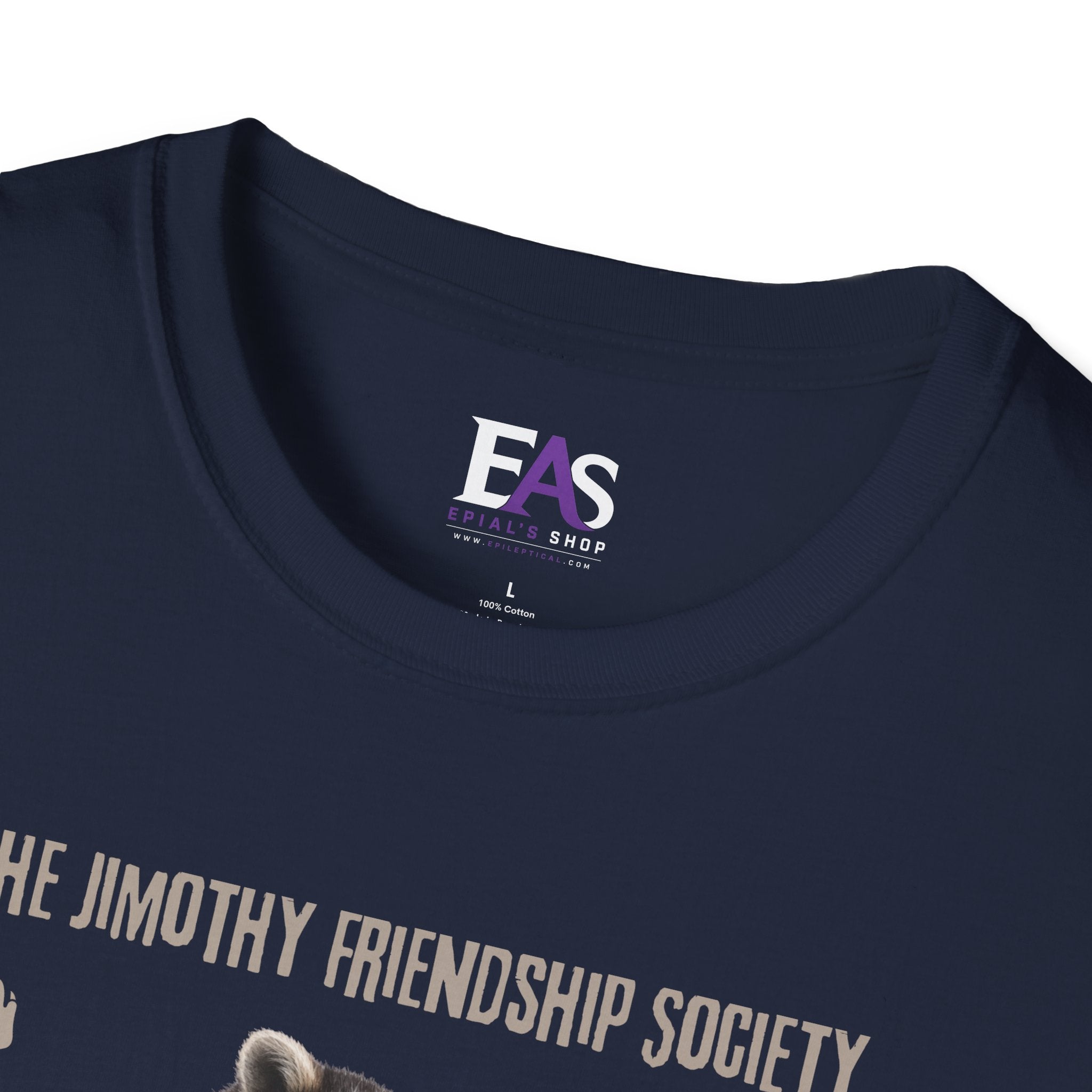 The Jimothy Friendship Society T-Shirt | Raccoon and Kitten Tee