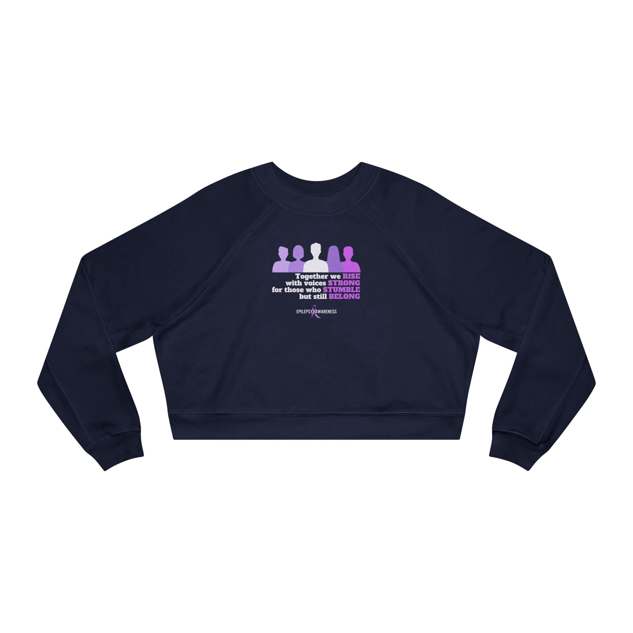 Together We Stand Women's Cropped Fleece Pullover - EpiAl's Shop
