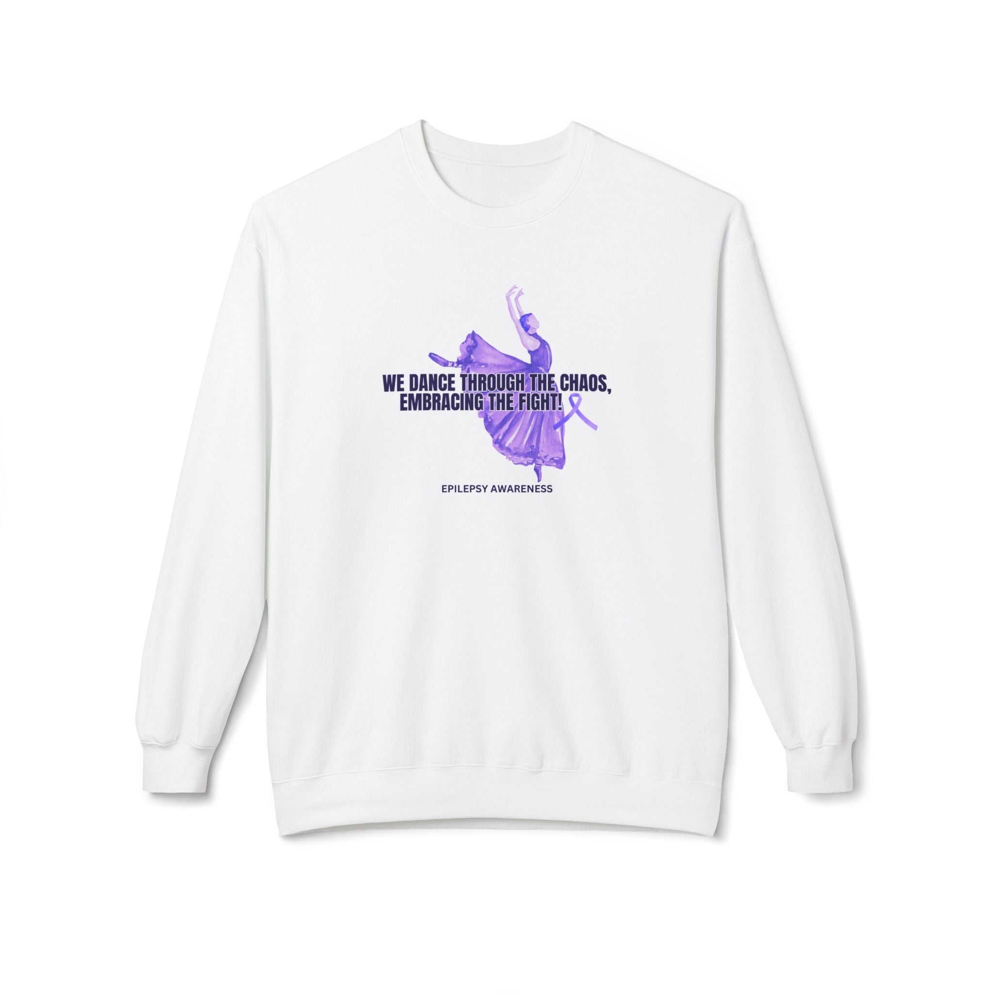 Dance Through the Chaos Softstyle Fleece Crewneck Sweatshirt - EpiAl's Shop