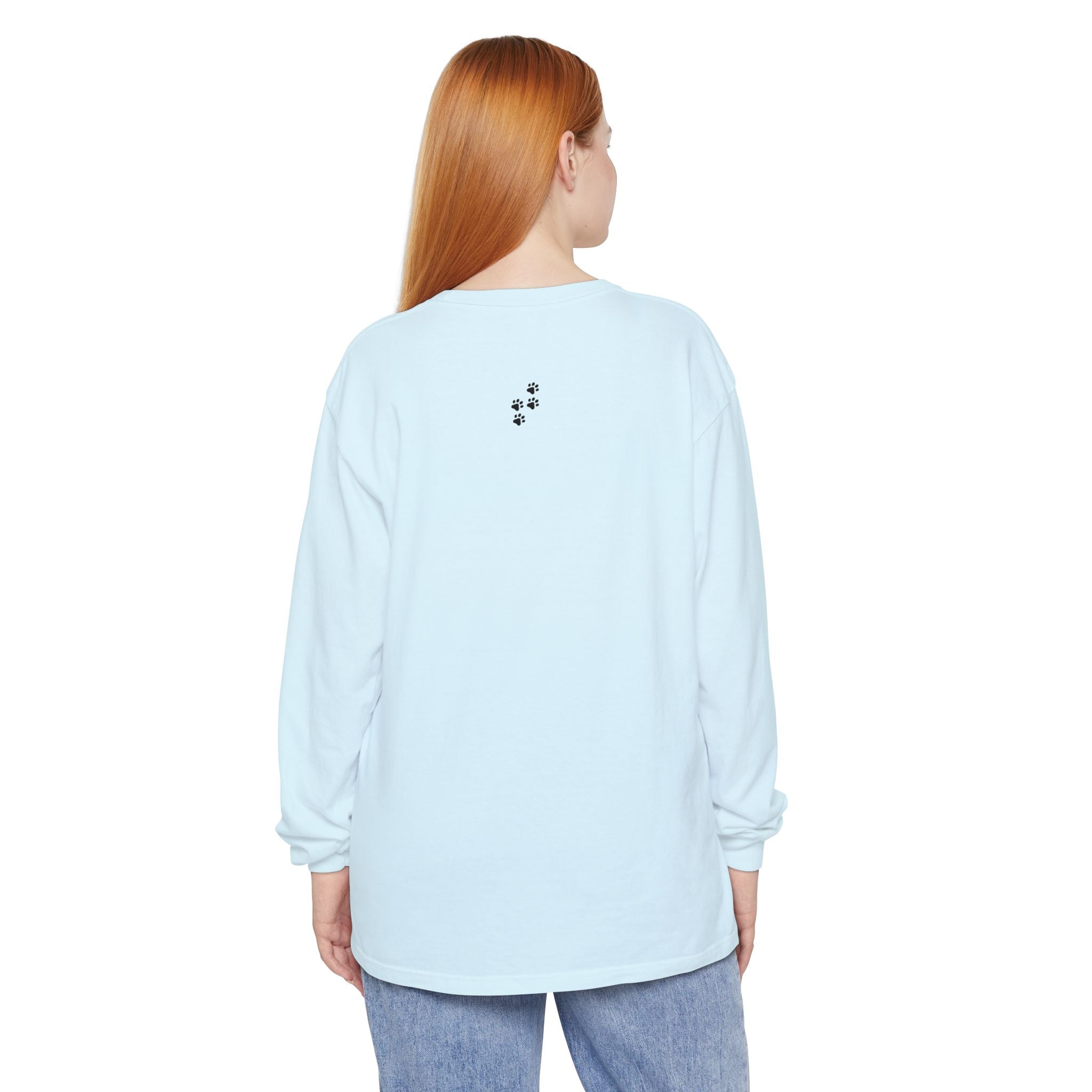 Napathy Cat Long Sleeve Shirt | Funny Sleepy Cat Graphic Tee
