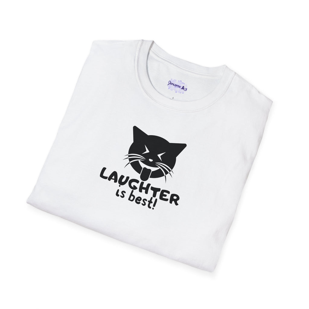 Laughter Unisex Softstyle T - Shirt - T - Shirt - Epileptic Al’s Shop