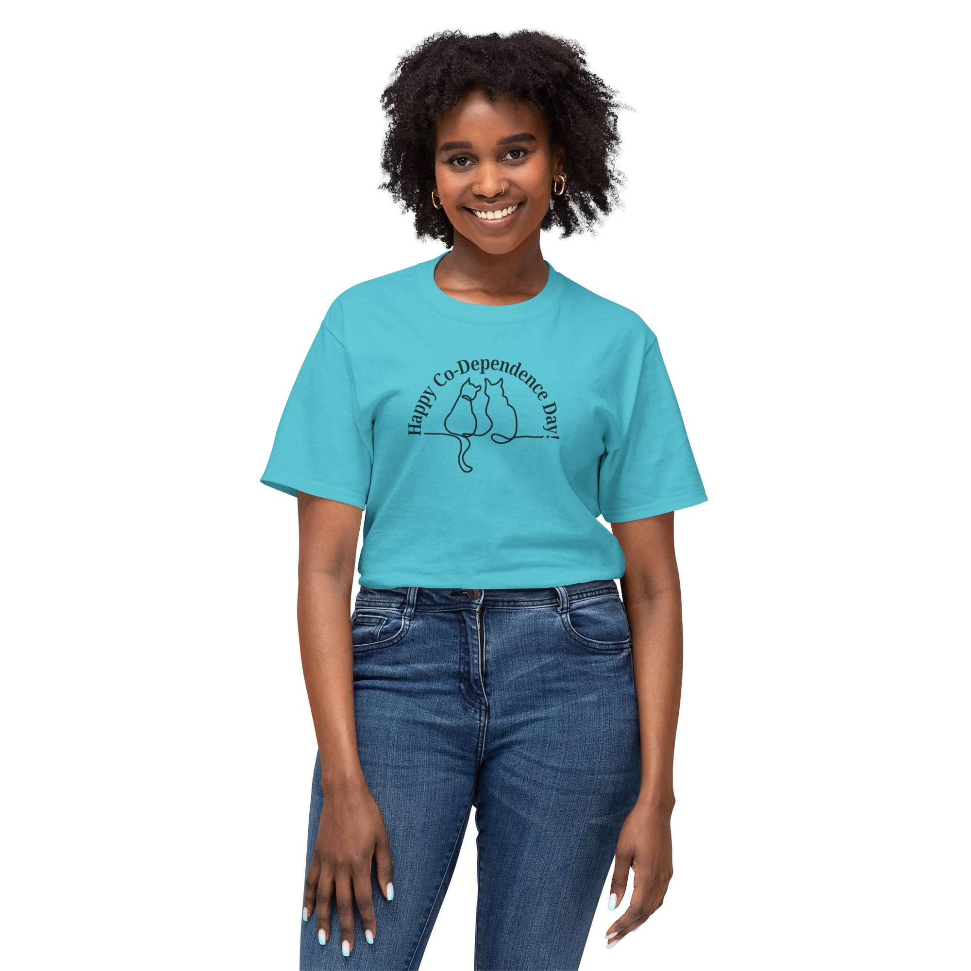 Co - Dependence Day Unisex HD Cotton™ T - shirt - T - Shirt - Epileptic Al’s Shop