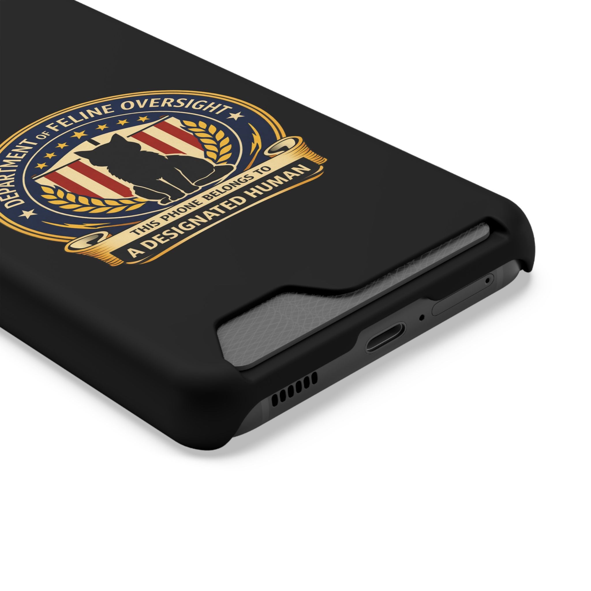 Department of Feline Oversight Samsung Case — Designated Human Edition