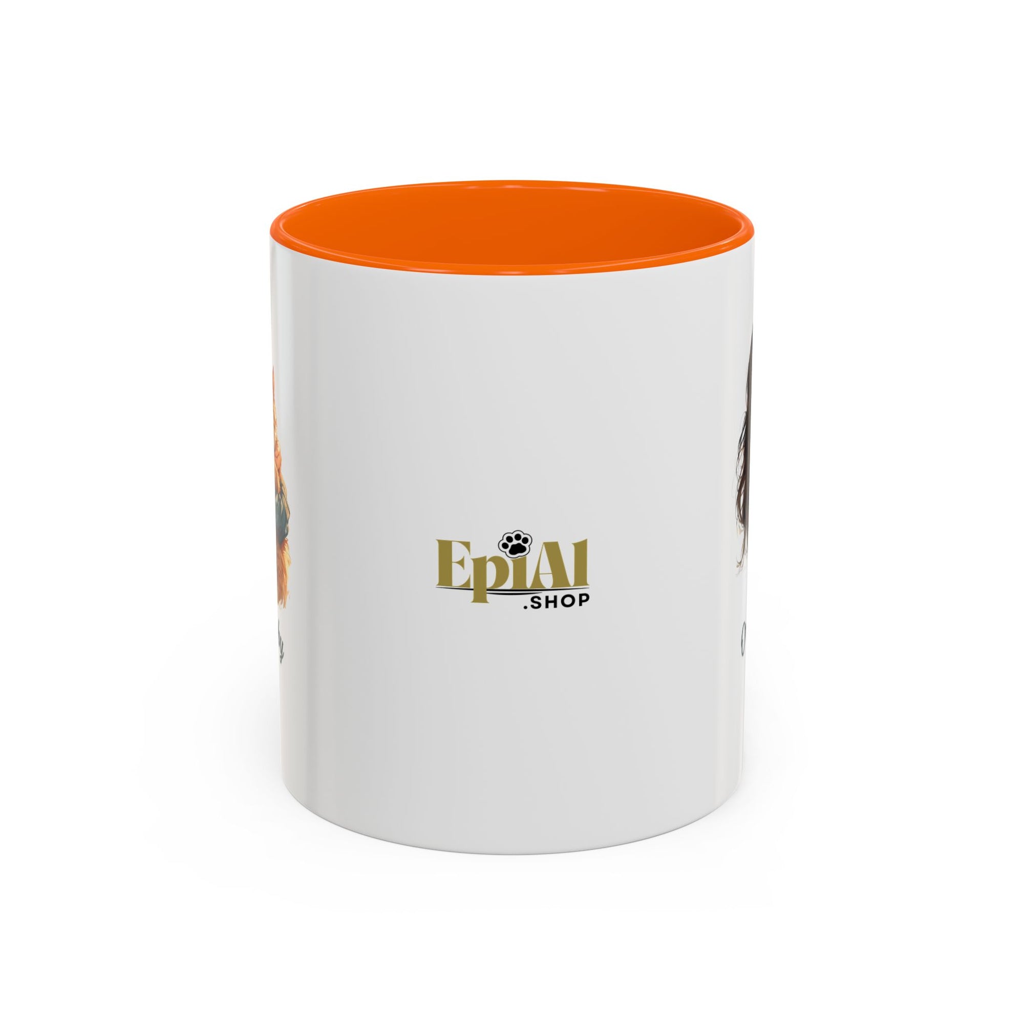 Charming Orange Tabby Mom Coffee Mug – Perfect Gift for Cat Lovers