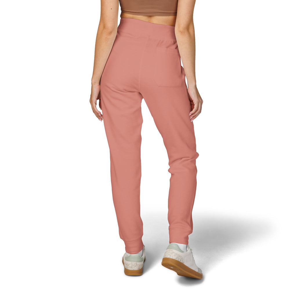 Cozy Embroidered Unisex Fleece Sweatpants for Relaxation