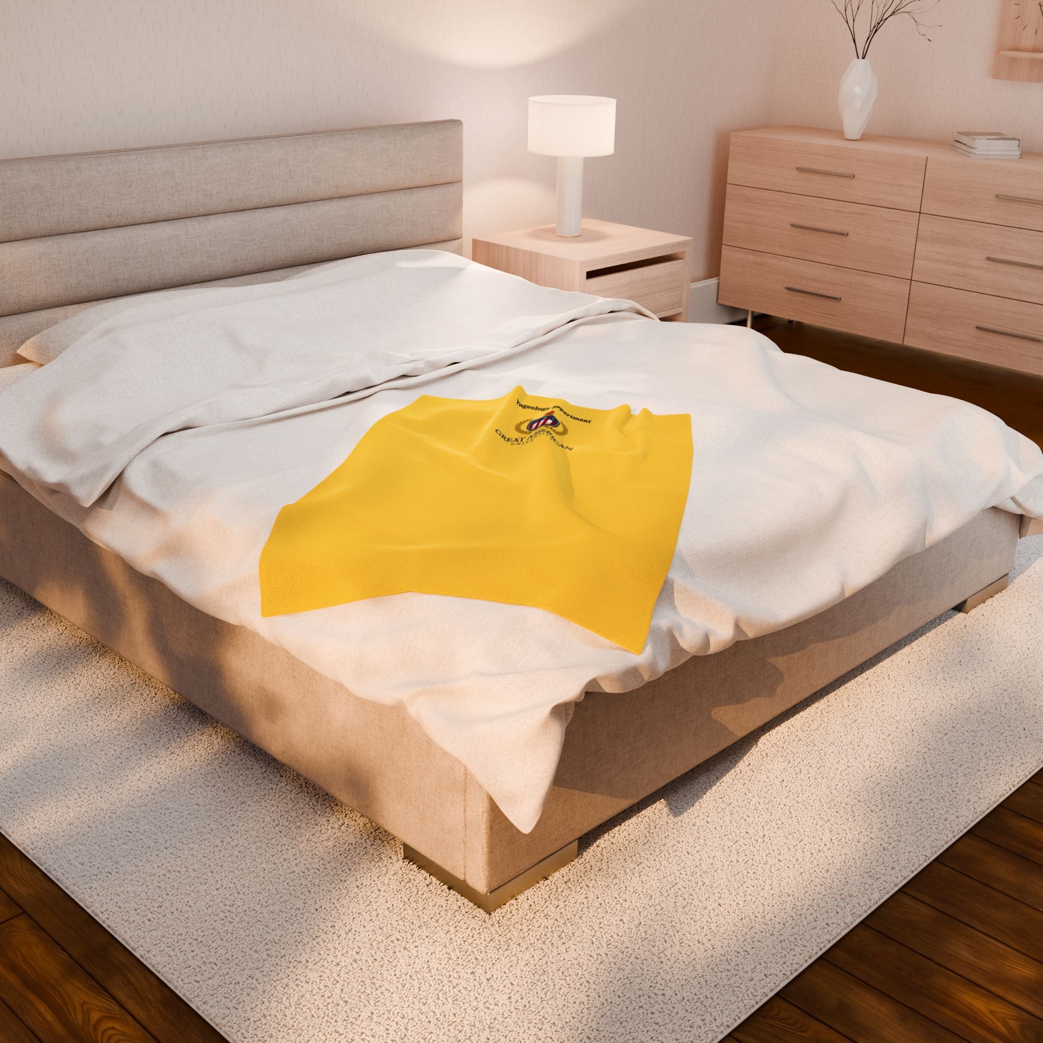 Yugeology Department Blanket – Great American University Parody Throw