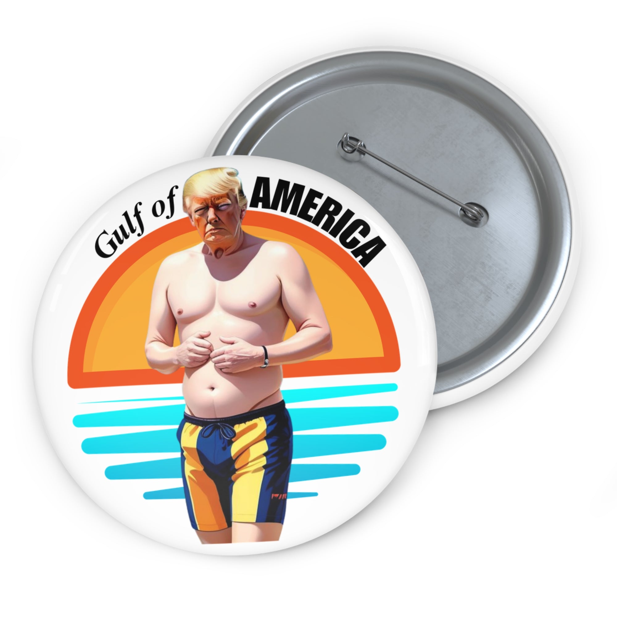 Pin Buttons | Fun Summer Vibes | American Gulf Design